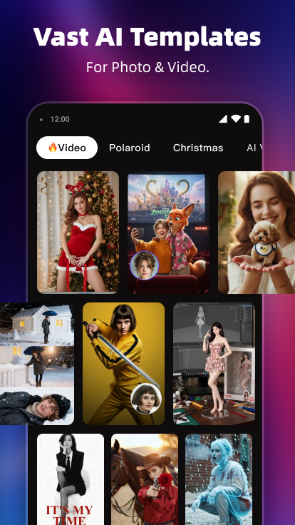 اسکرین شات 5 برنامه AI Marvels - AI Photo & Video