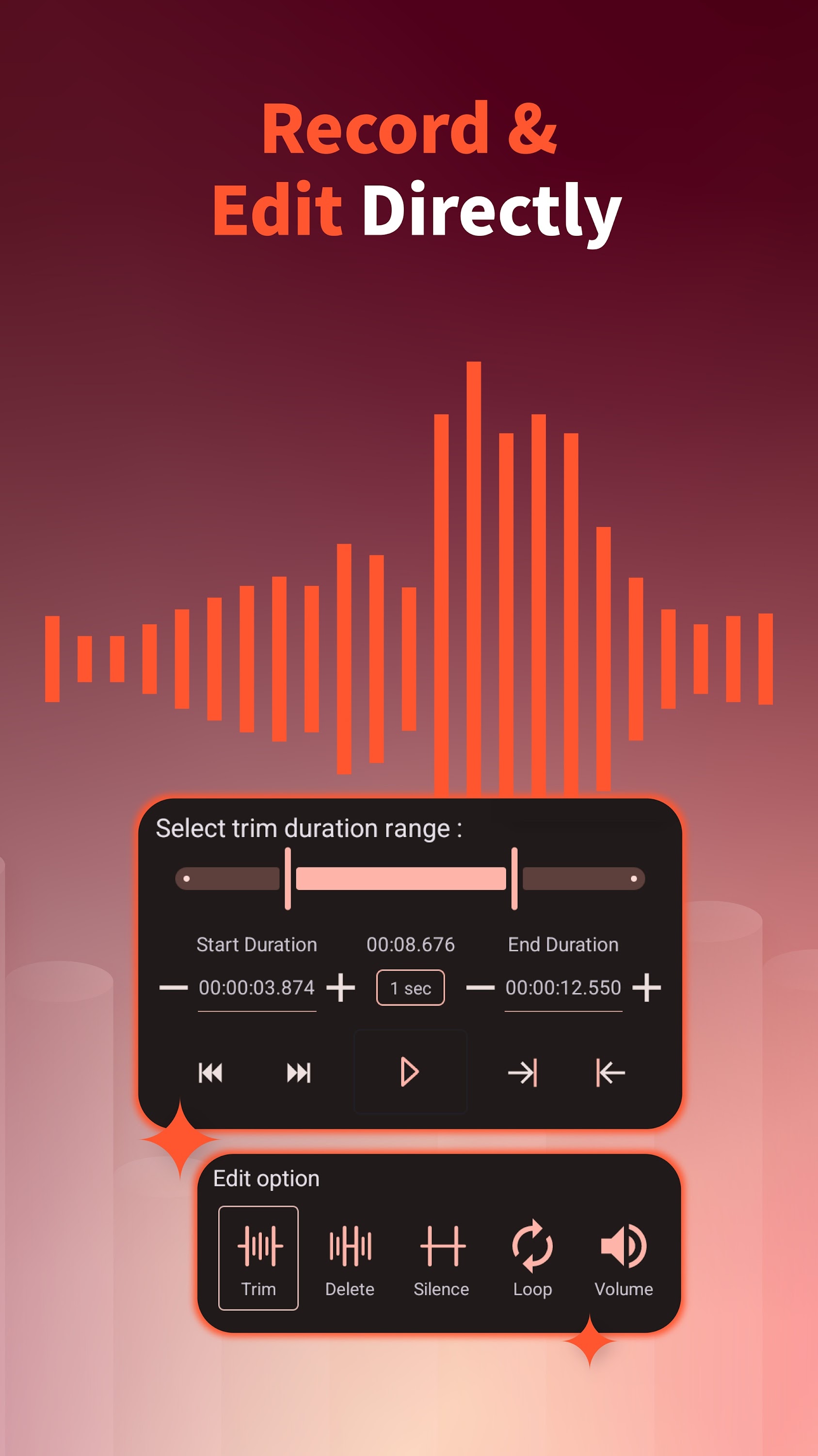 اسکرین شات 4 برنامه AudioLab Audio Cutter & Editor