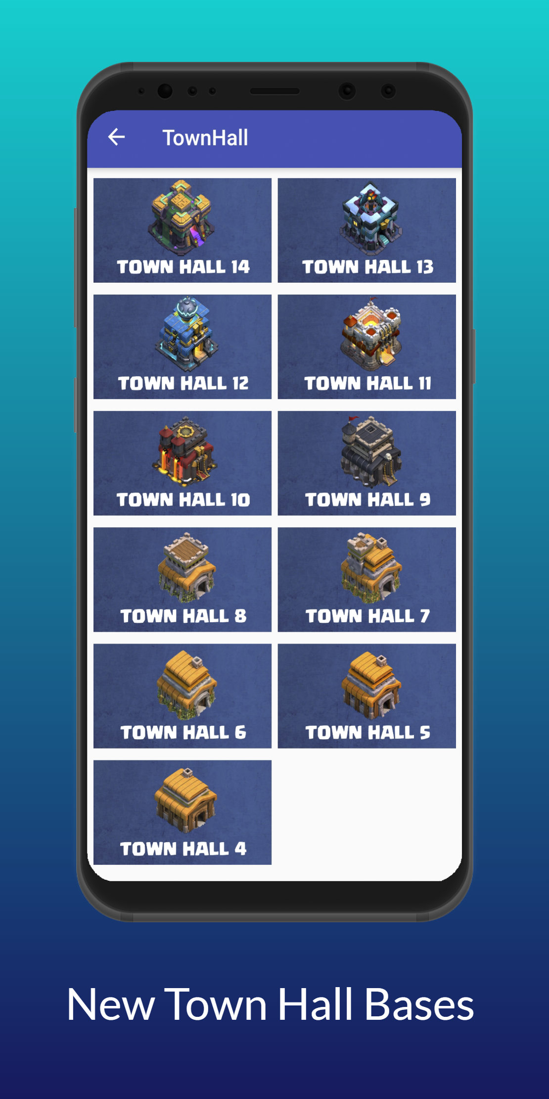 اسکرین شات 4 برنامه Maps of COC - Base Layouts