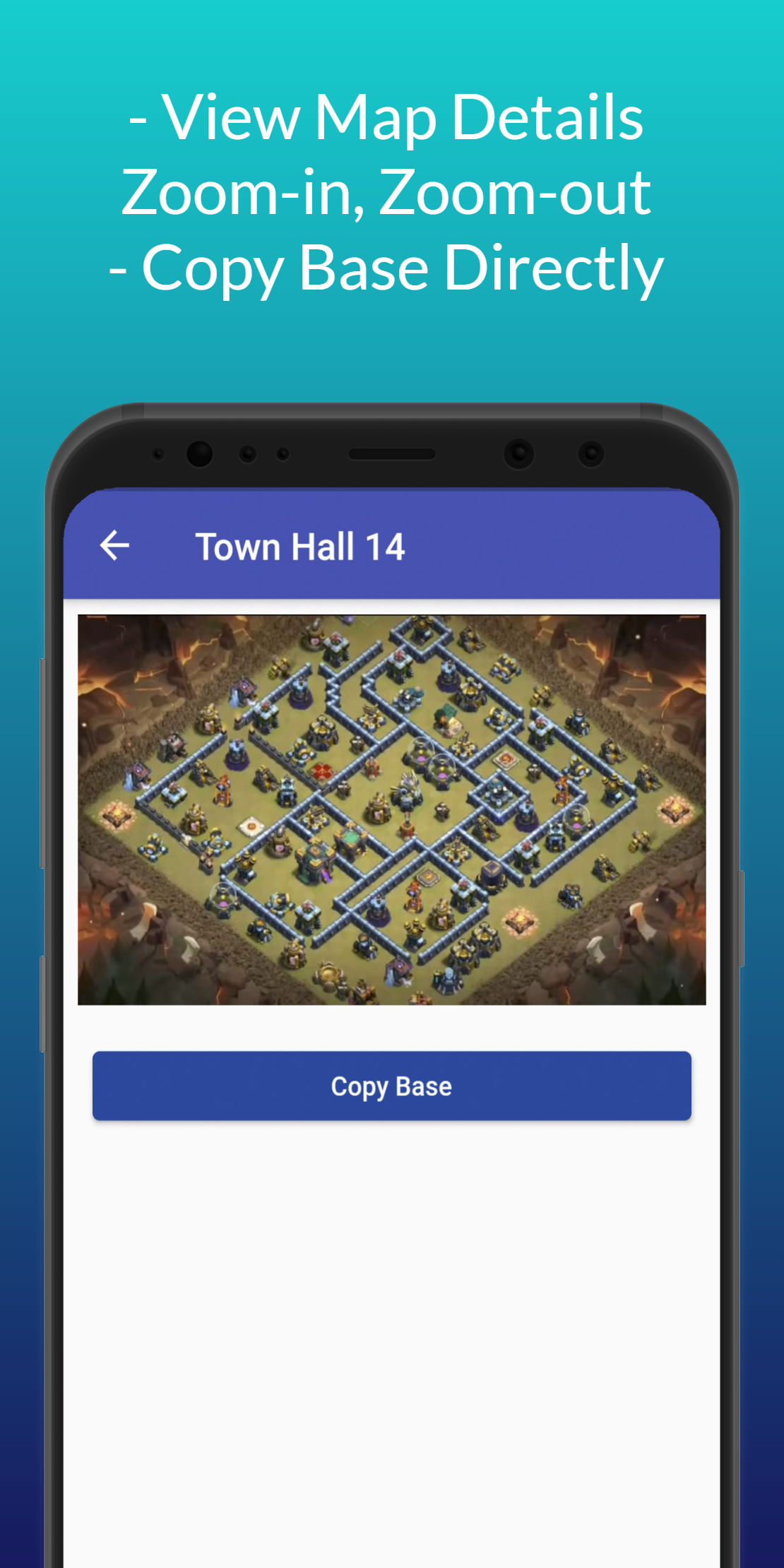 اسکرین شات 6 برنامه Maps of COC - Base Layouts