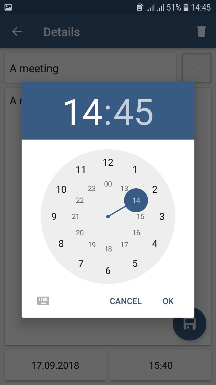 اسکرین شات 6 برنامه Scheduler.Task list.Reminders