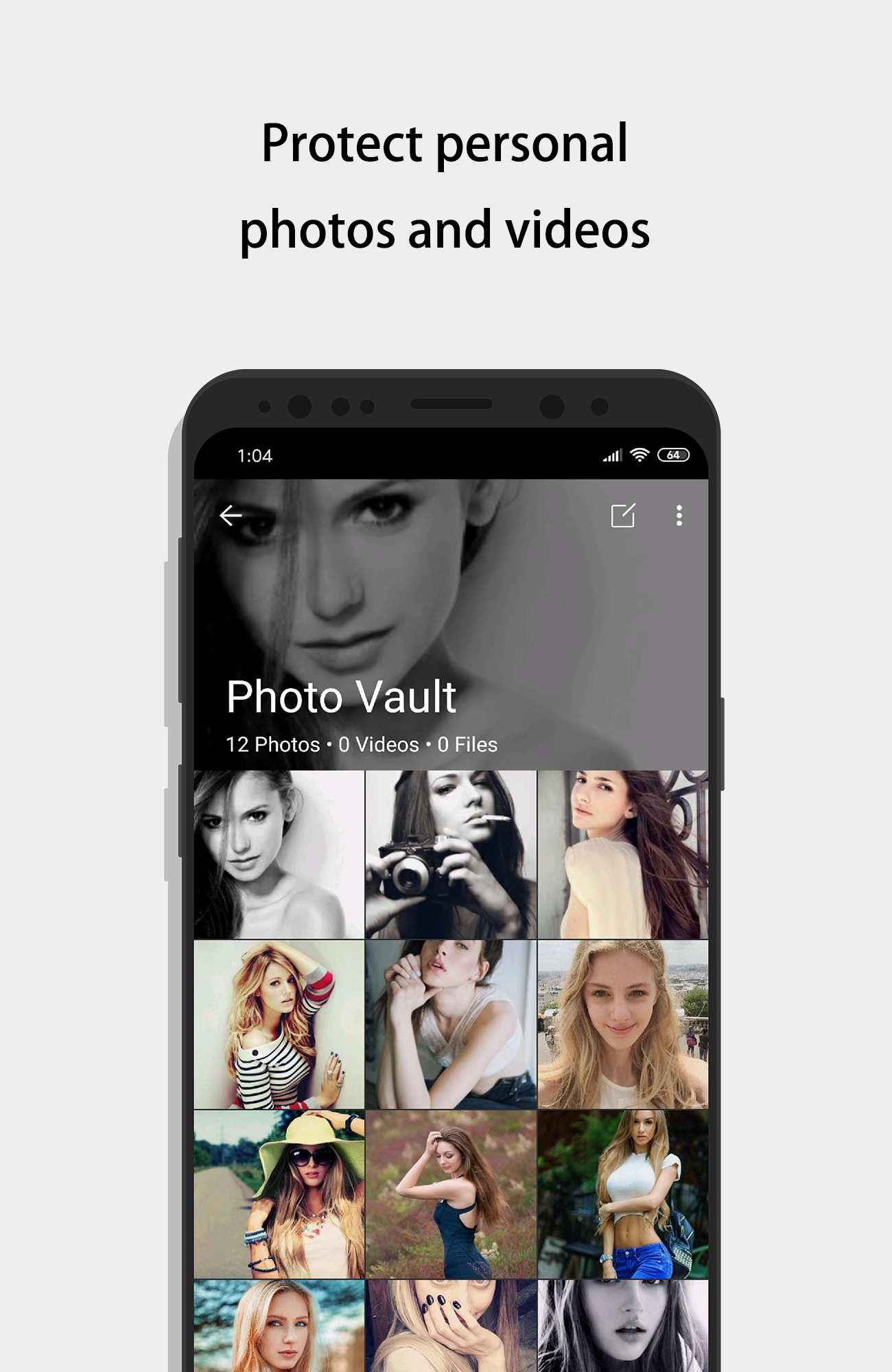 اسکرین شات 3 برنامه Calculator - photo vault