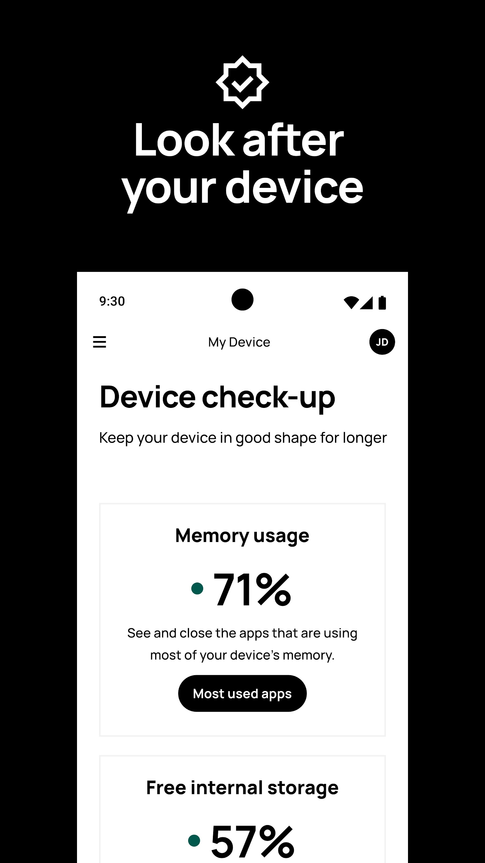 اسکرین شات 3 برنامه My Device by HMD