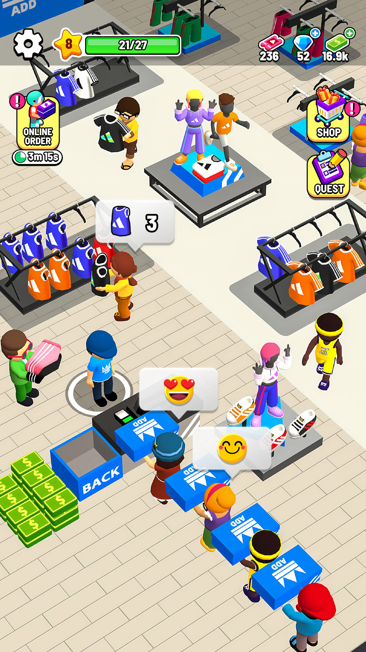 اسکرین شات 1 بازی My Perfect Outlet: Mall Tycoon