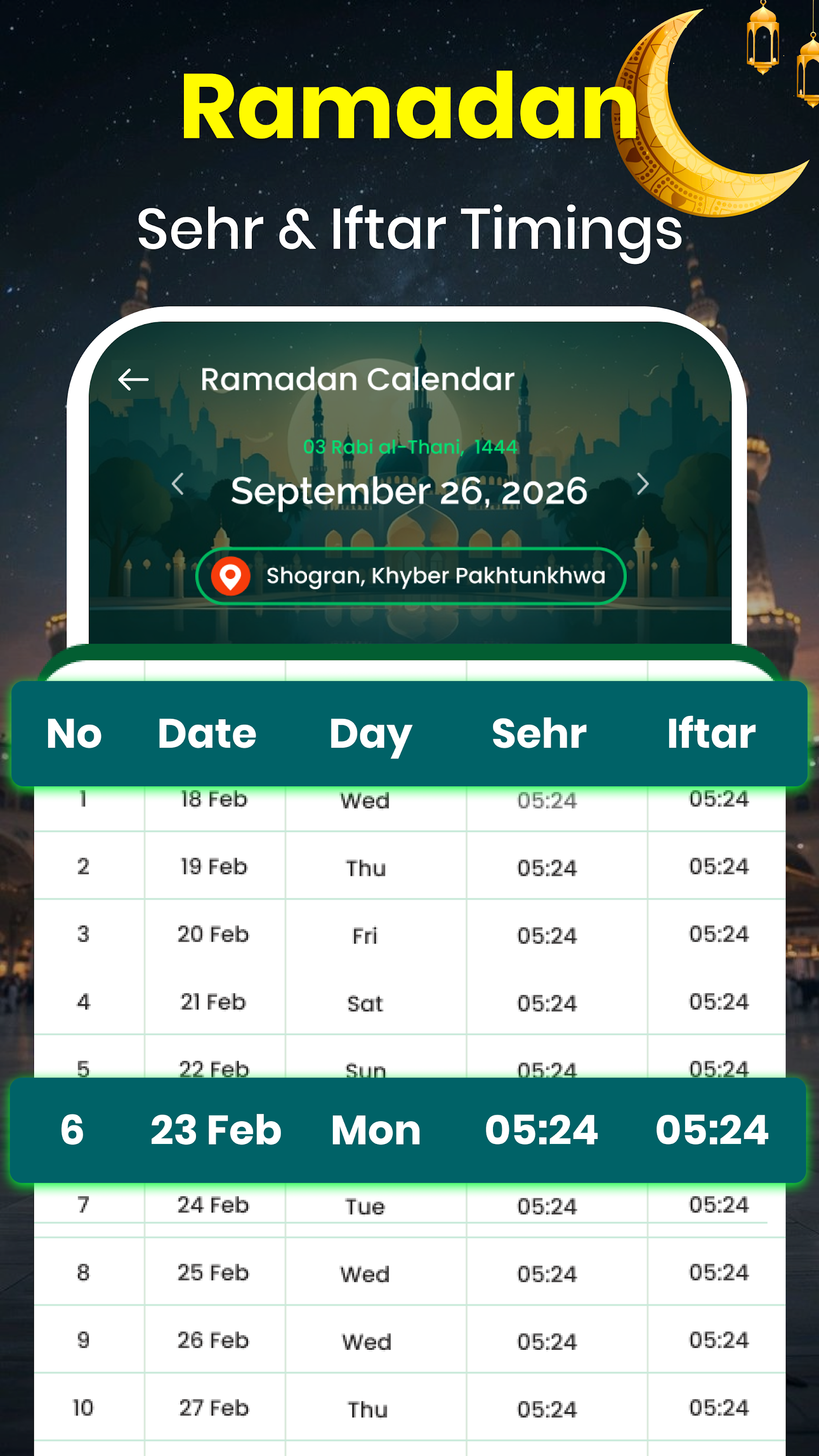 اسکرین شات 4 برنامه Holy Quran: 16 Lines Per Page