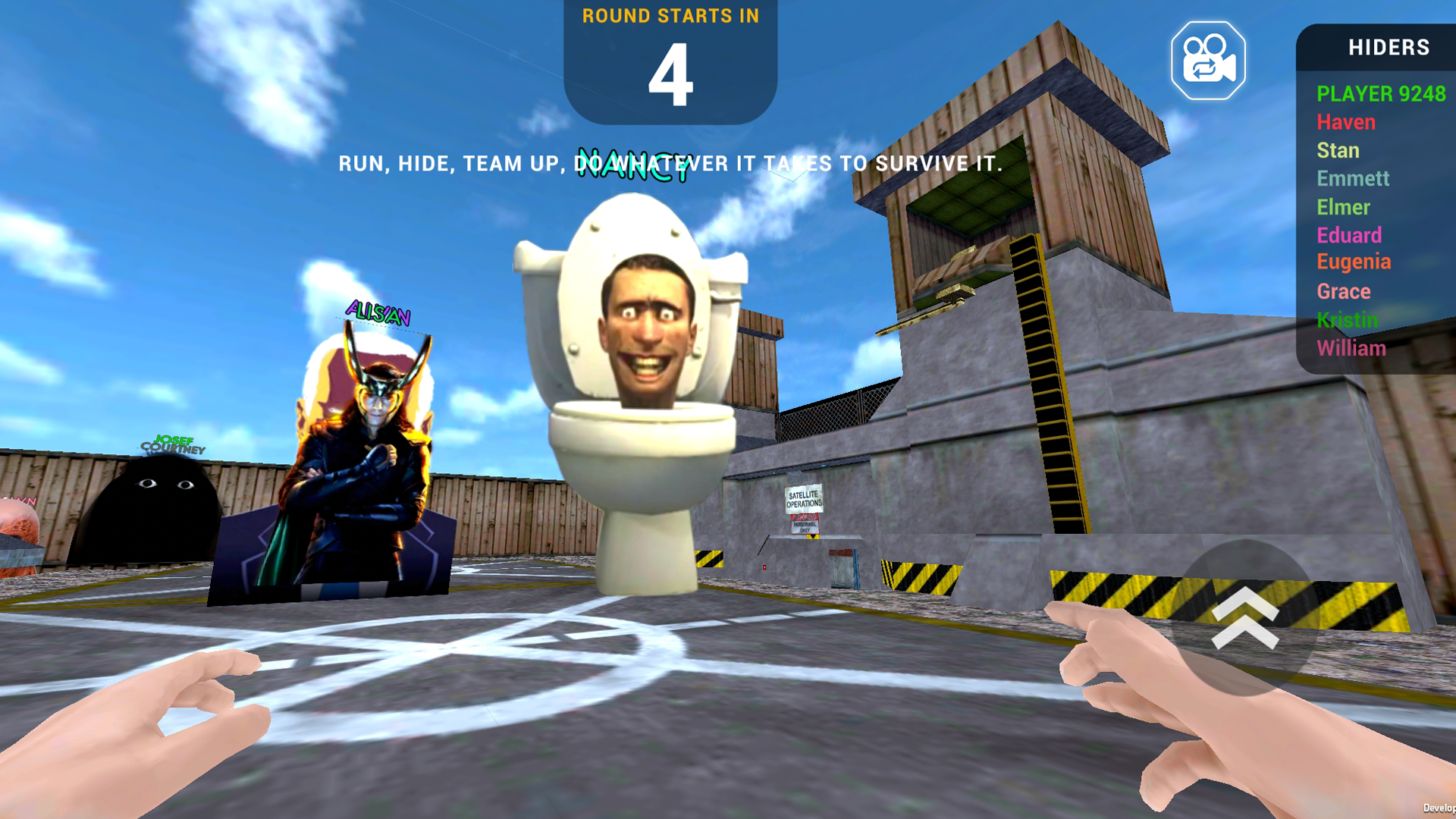 اسکرین شات 2 بازی Nextbots evade - Hide 'N Seek