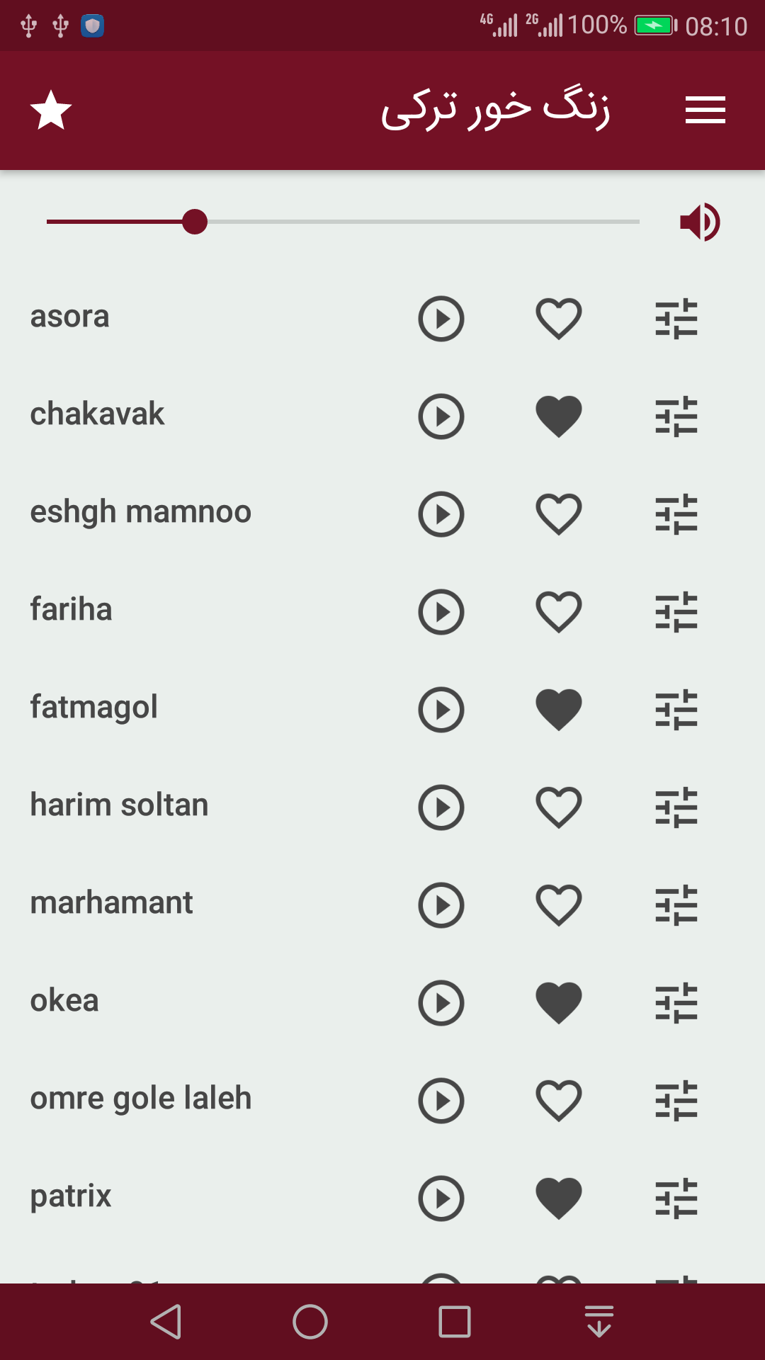 اسکرین شات 1 برنامه زنگ خور ترکی (صدای زنگ)