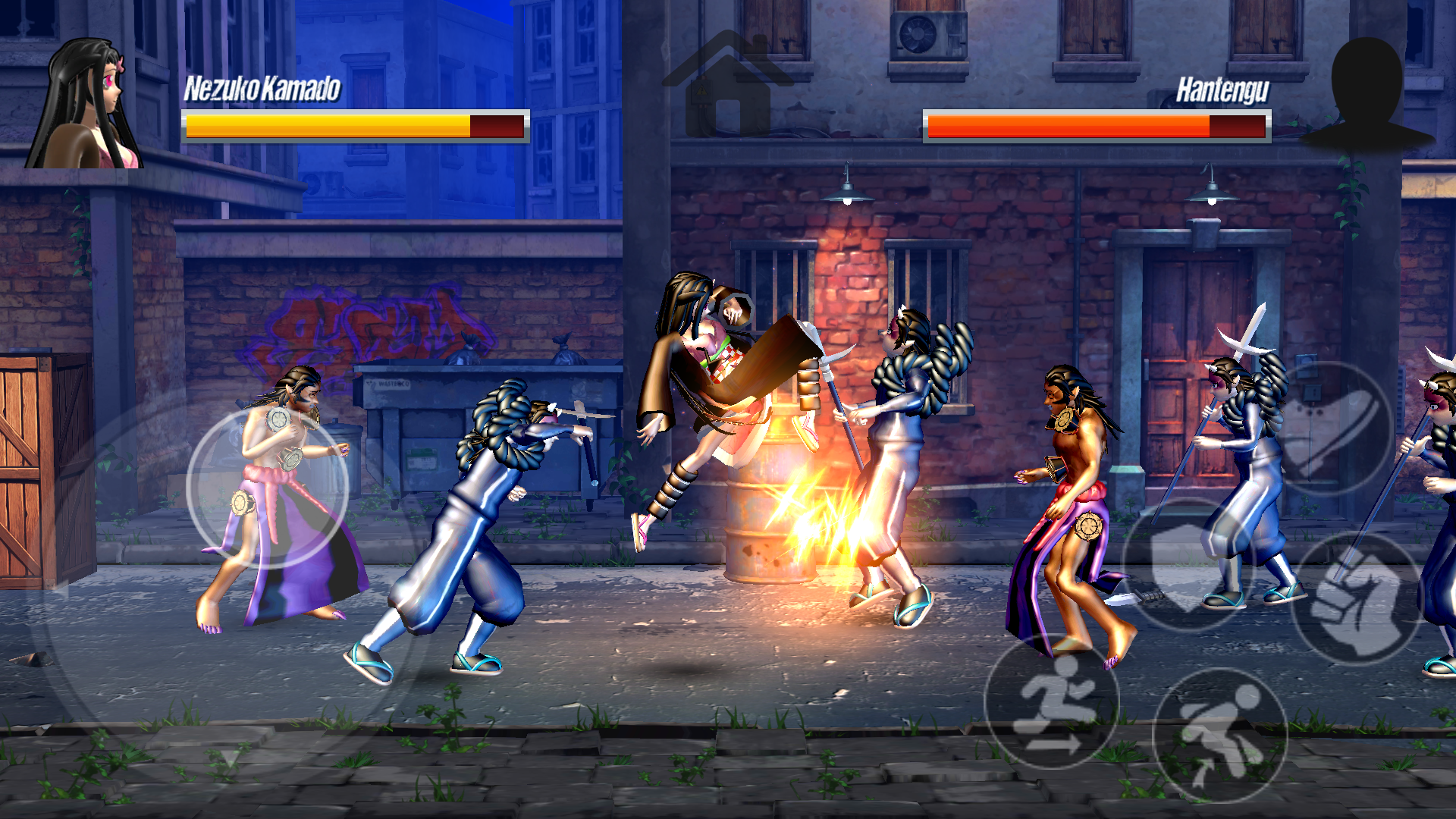 اسکرین شات 2 بازی Kimetsu Fight - Demon Slayer