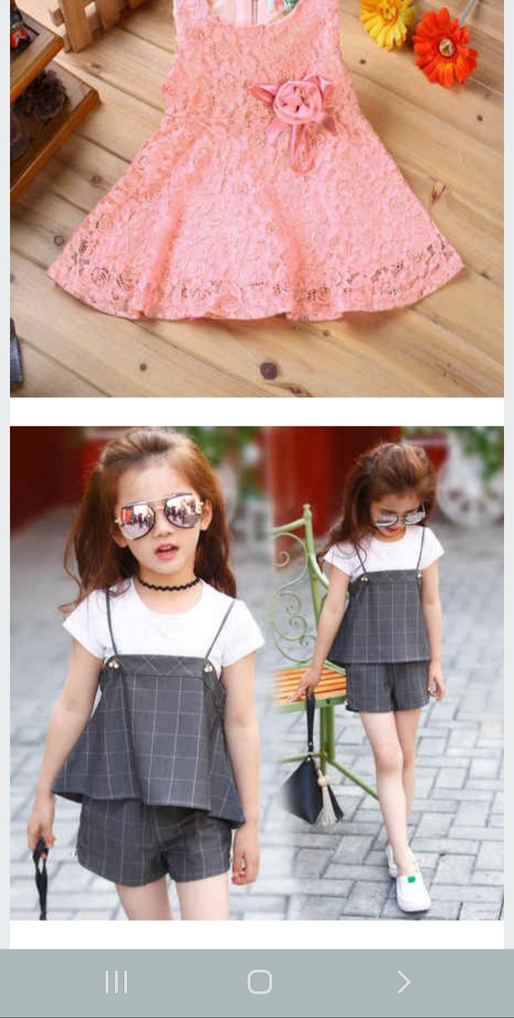 اسکرین شات 2 برنامه مدل لباس بچه گانه