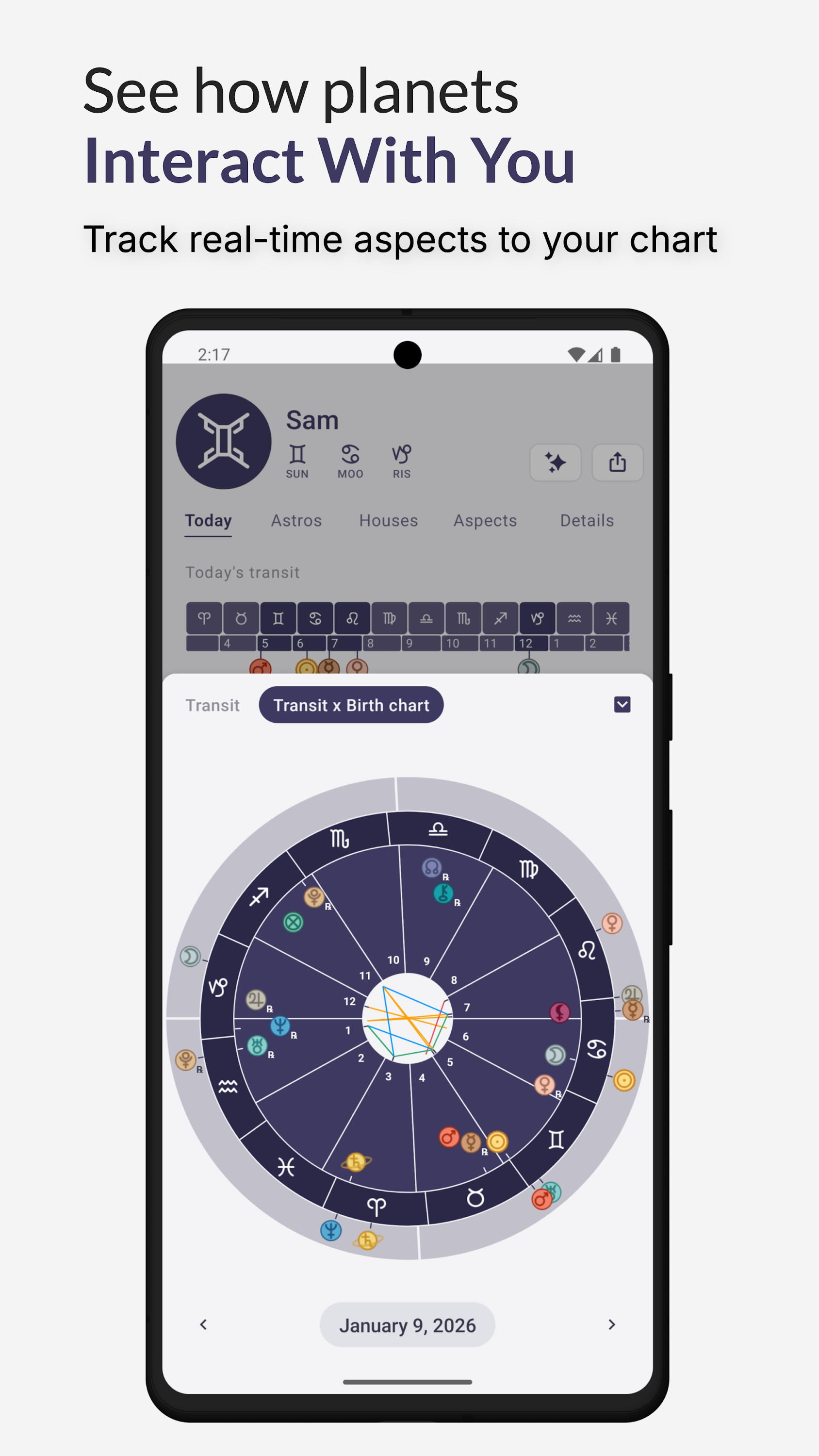 اسکرین شات 5 برنامه Horos – Astrology