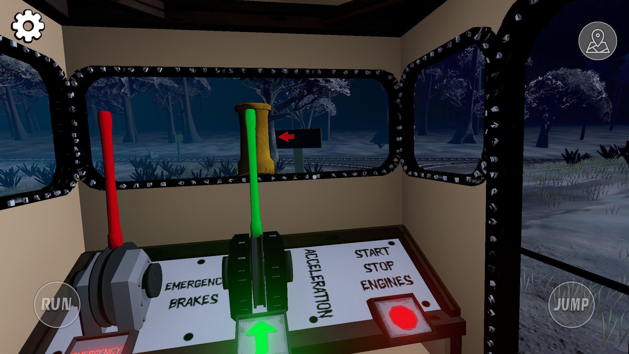 اسکرین شات 4 بازی Scary Spider Train Survival 1