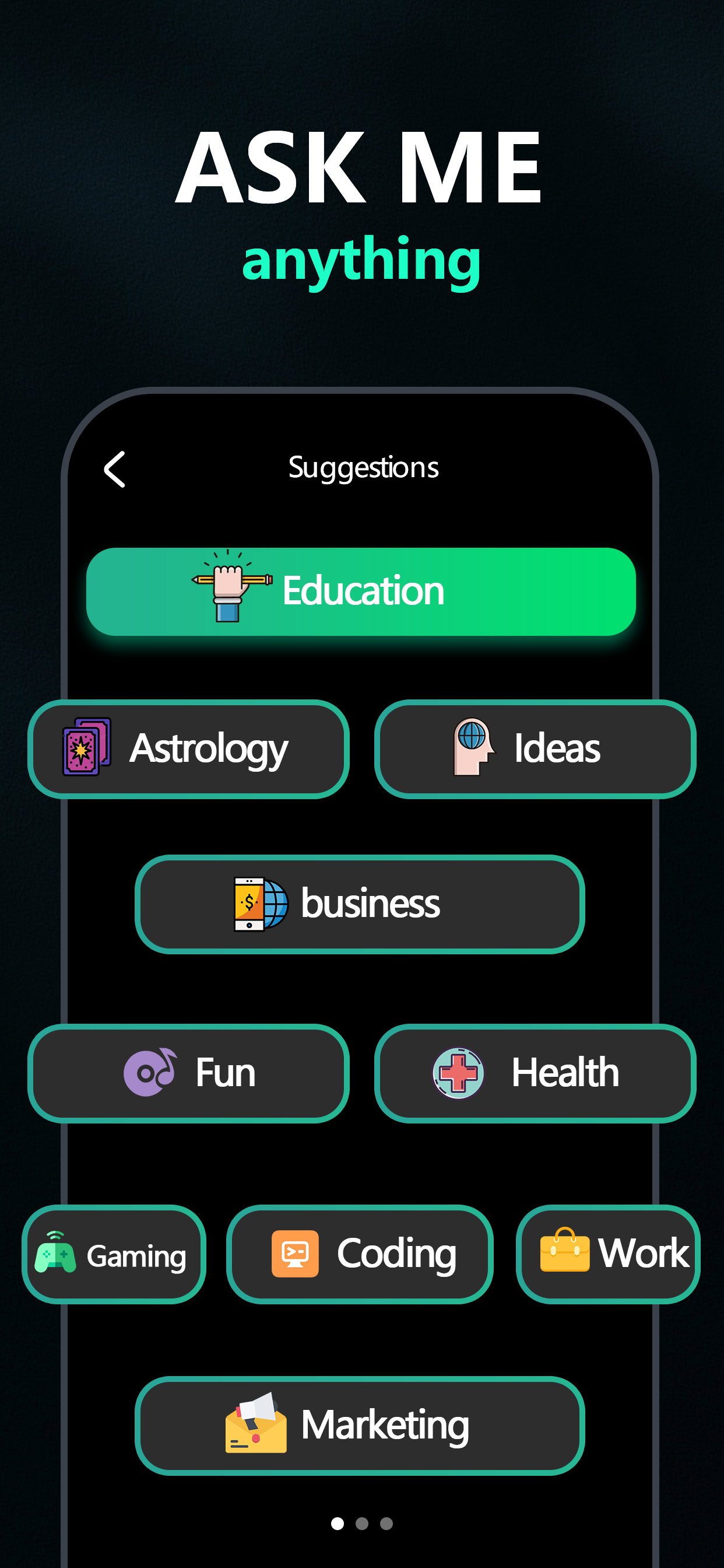 اسکرین شات 4 برنامه AI Chat-Chat with chatbot