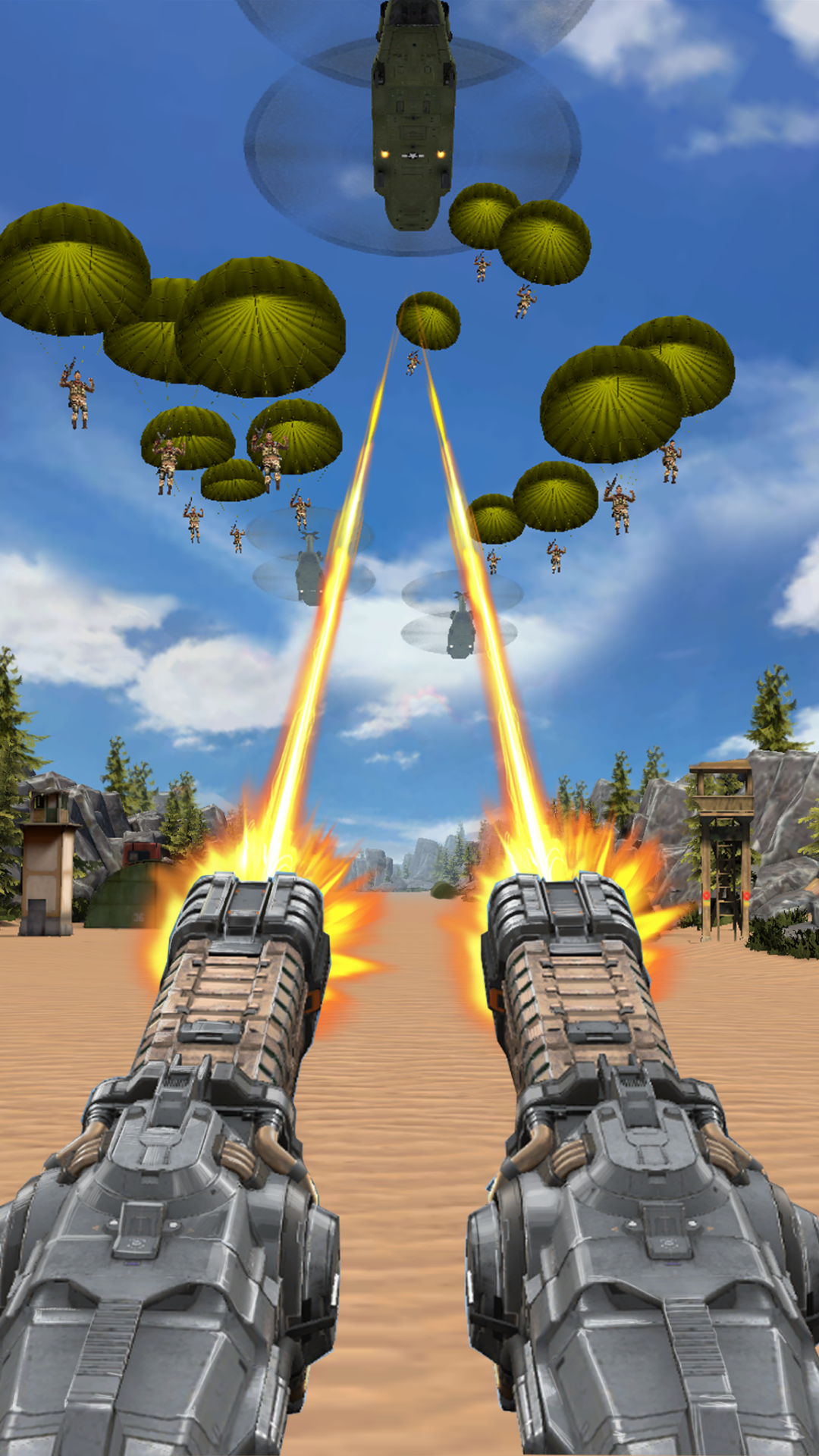 اسکرین شات 4 بازی Sky Defense: War Duty