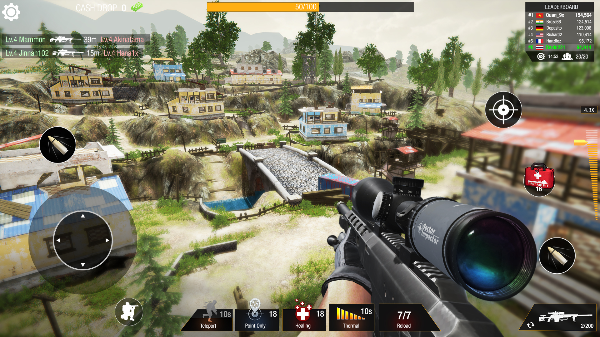 اسکرین شات 2 بازی Sniper Warrior: PvP Sniper