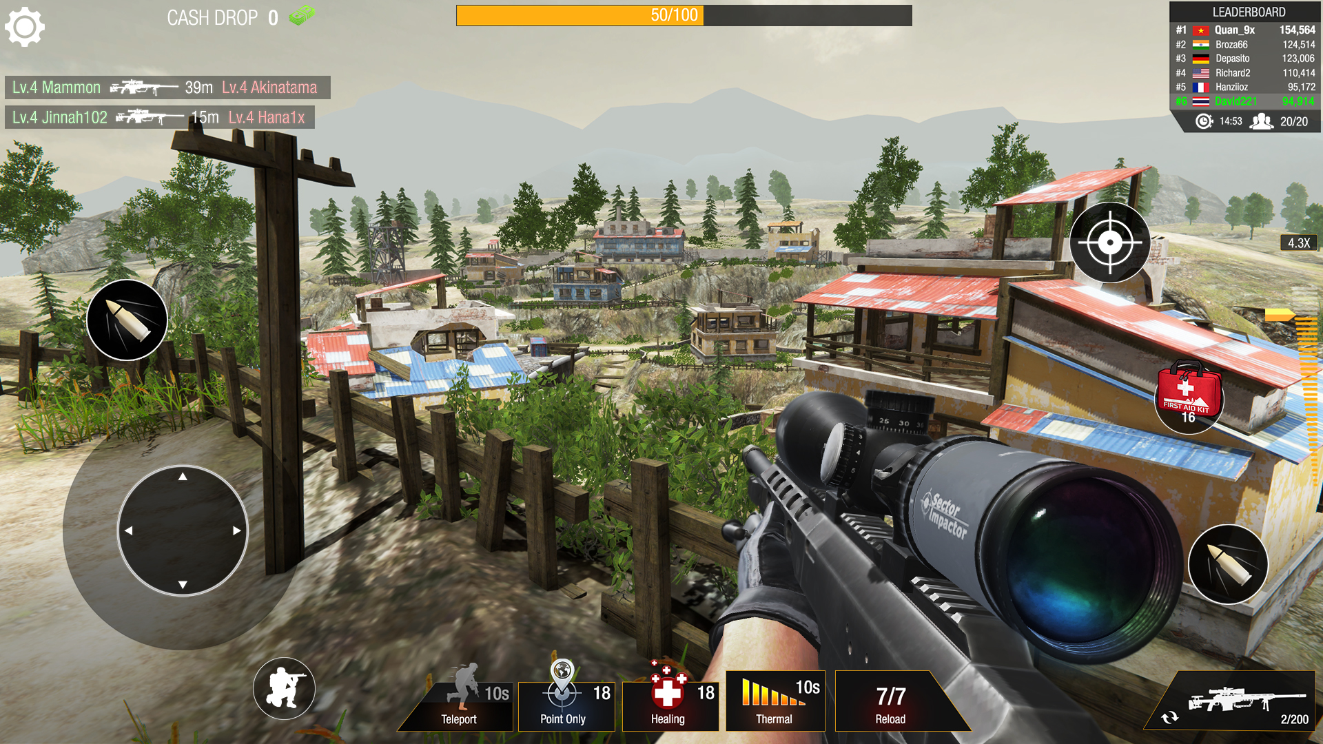 اسکرین شات 5 بازی Sniper Warrior: PvP Sniper