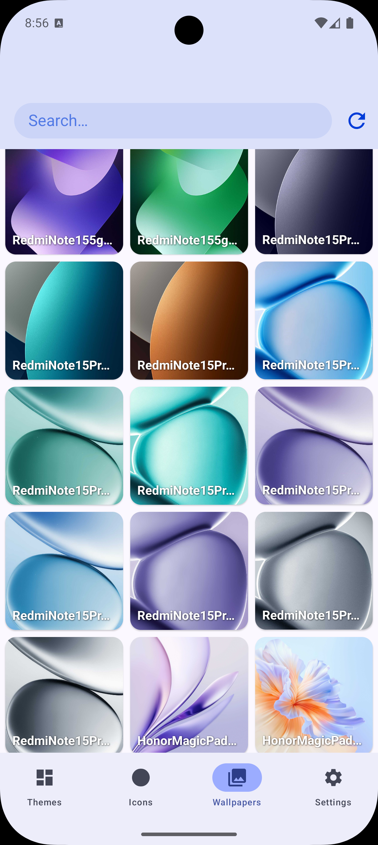اسکرین شات 3 برنامه HyperOS Themes & Wallpapers