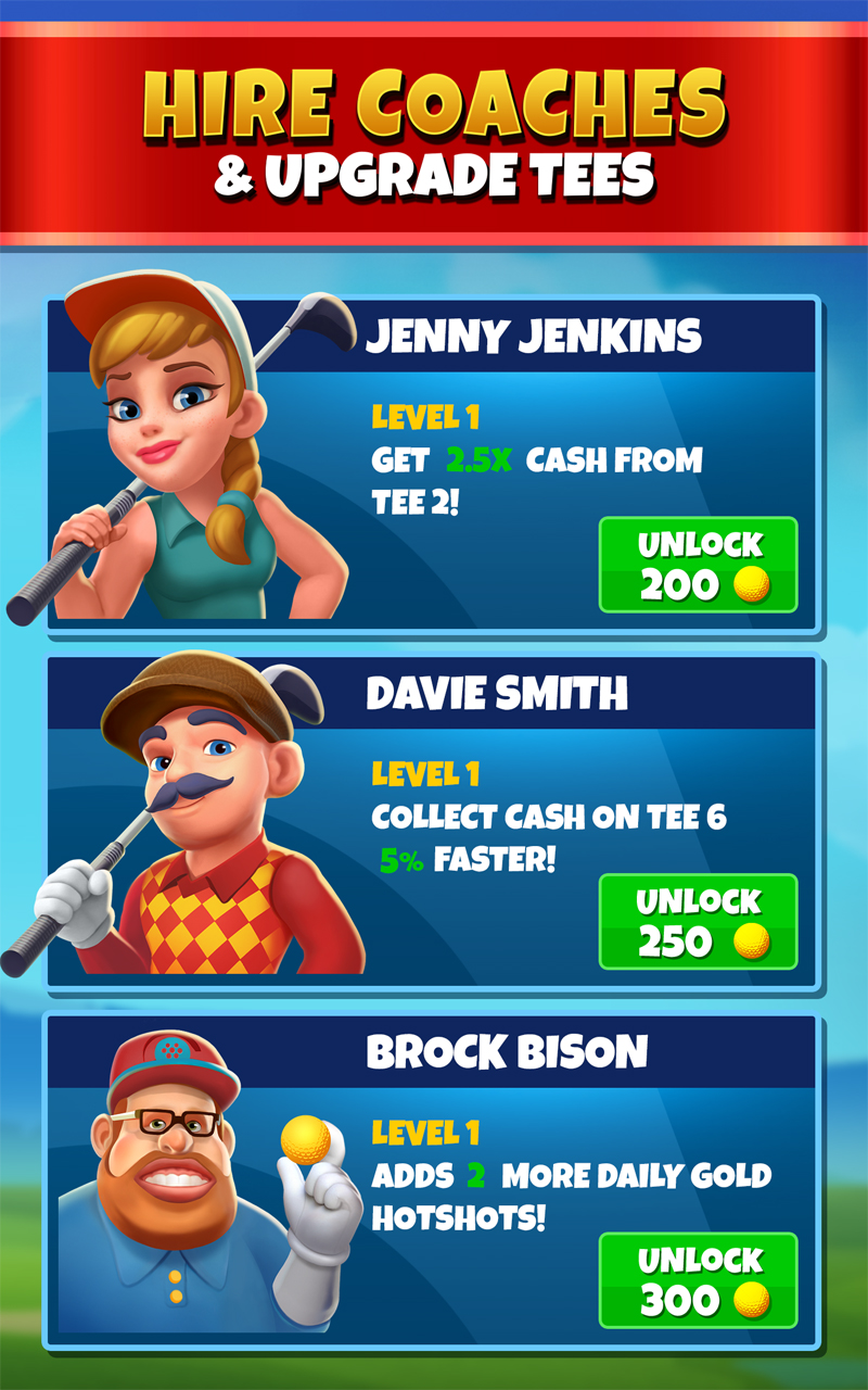 اسکرین شات 2 بازی Idle Golf Tycoon Driver Clash