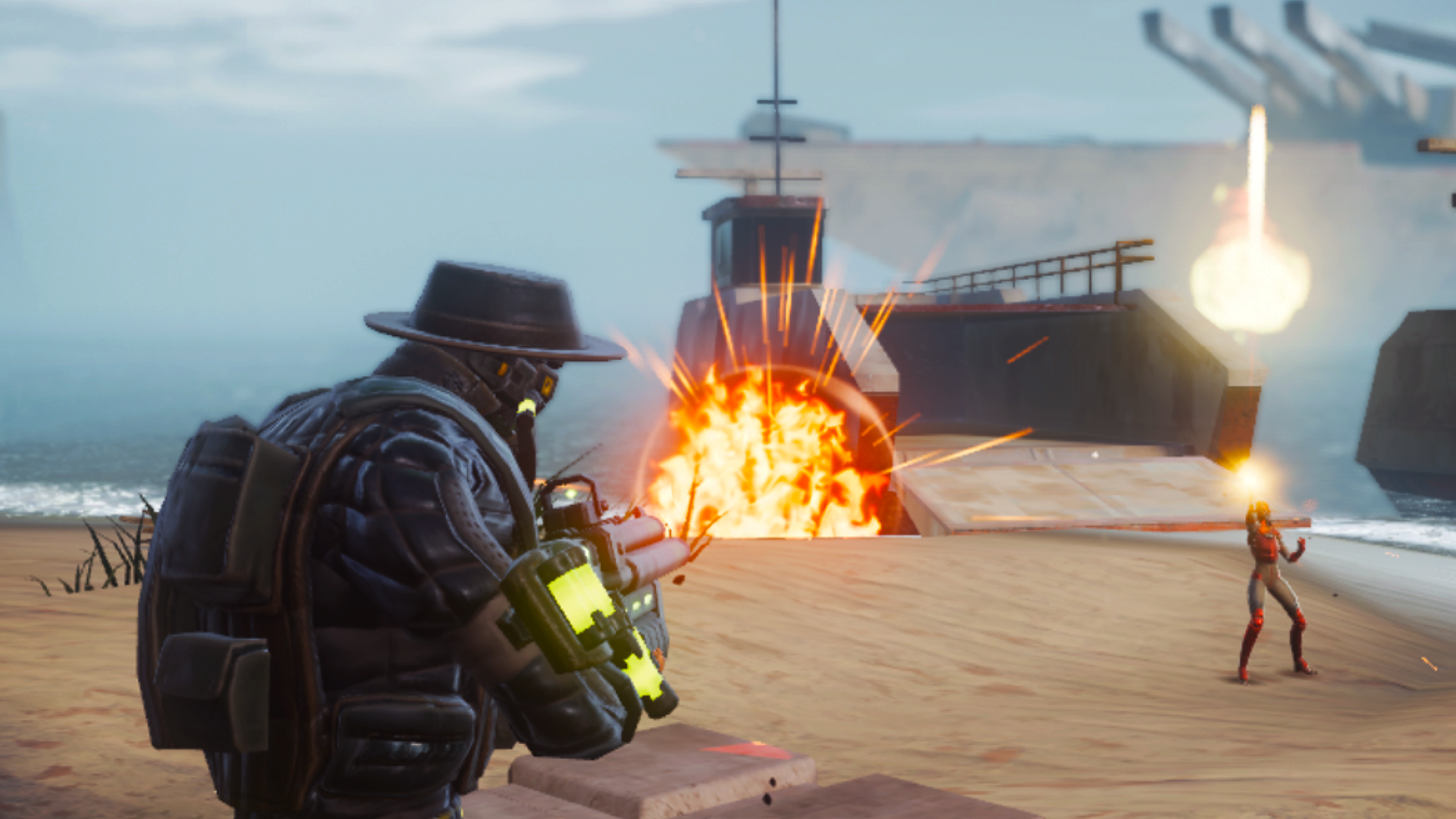 اسکرین شات 2 بازی Hero Hunters - 3D Shooter wars