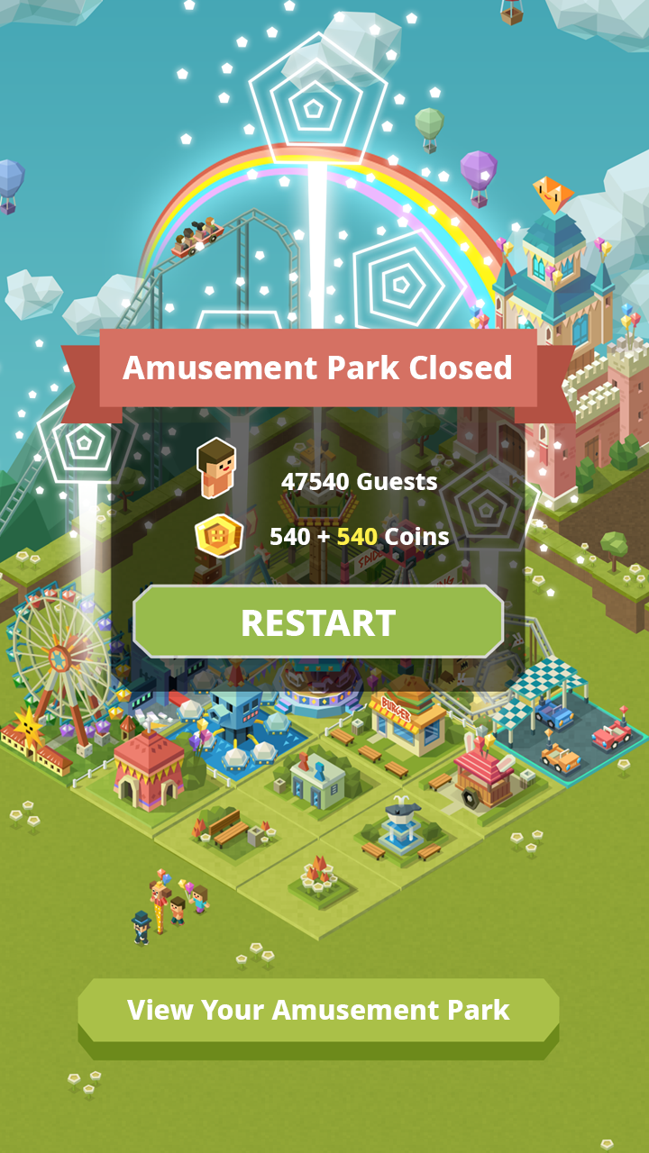 اسکرین شات 6 بازی Merge Tycoon: 2048 Theme Park