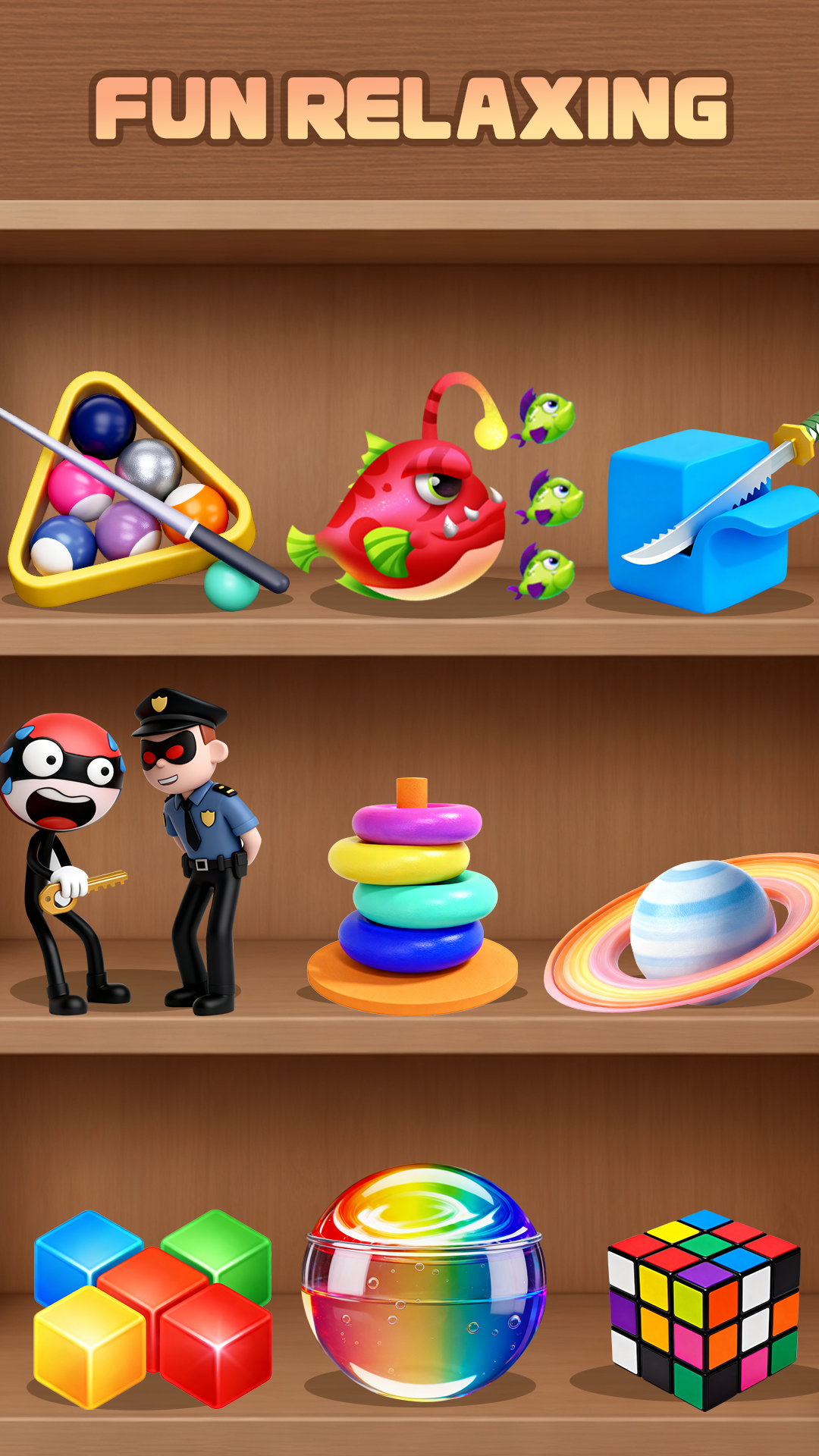 اسکرین شات 3 بازی Fun Relaxing Games