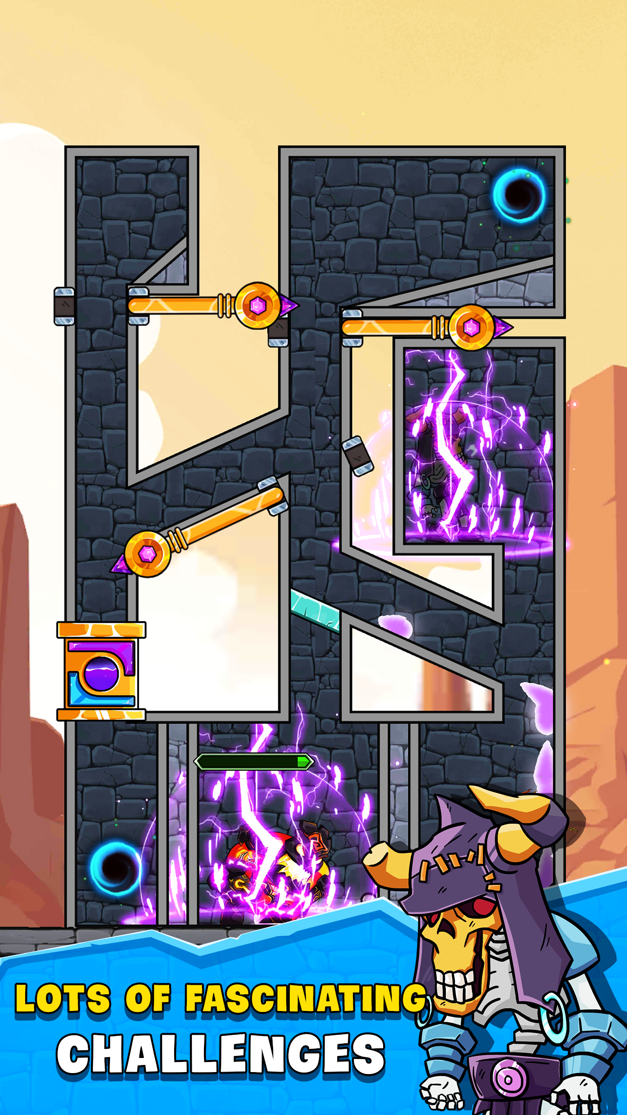 اسکرین شات 2 بازی How to Loot 2 - Pin Pull