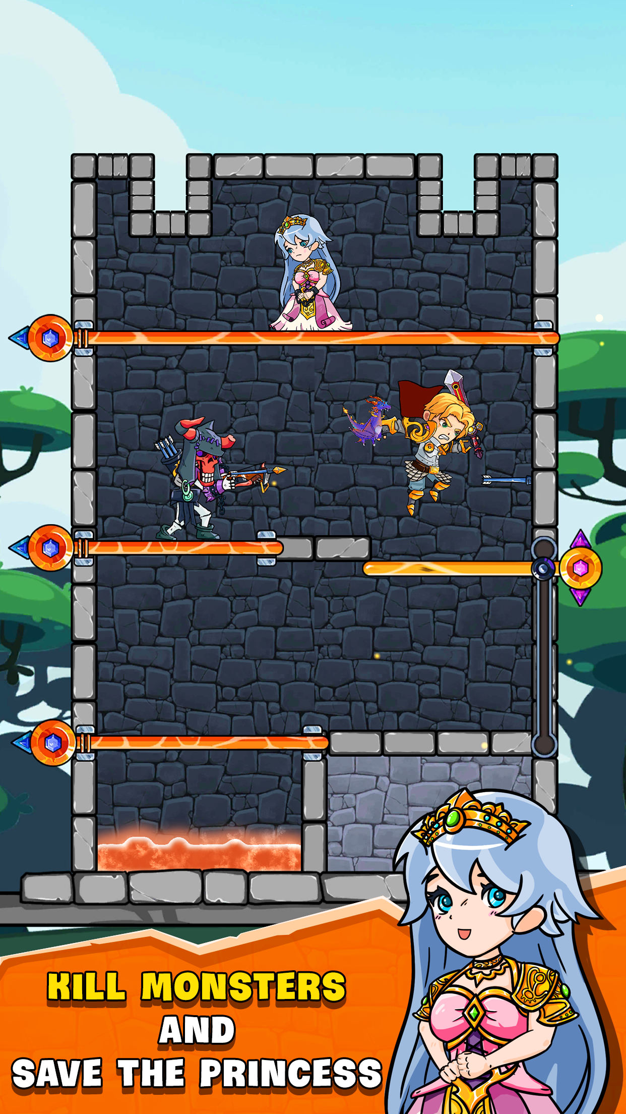 اسکرین شات 1 بازی How to Loot 2 - Pin Pull