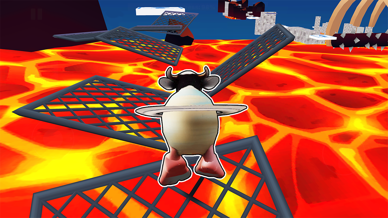 اسکرین شات 6 بازی Monster Parkour: Blox Obby Run