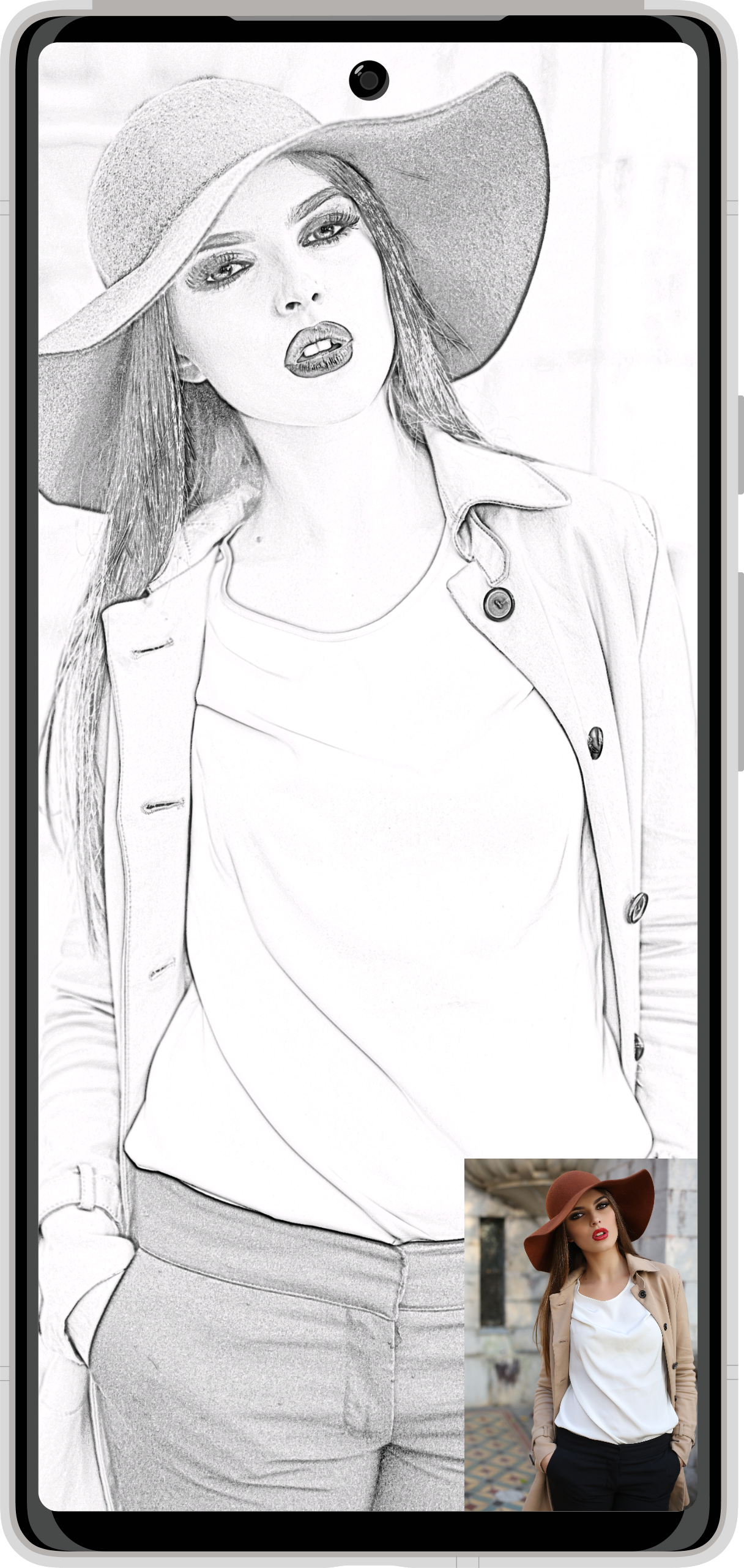 اسکرین شات 7 برنامه Pencil Sketch Photo Editor