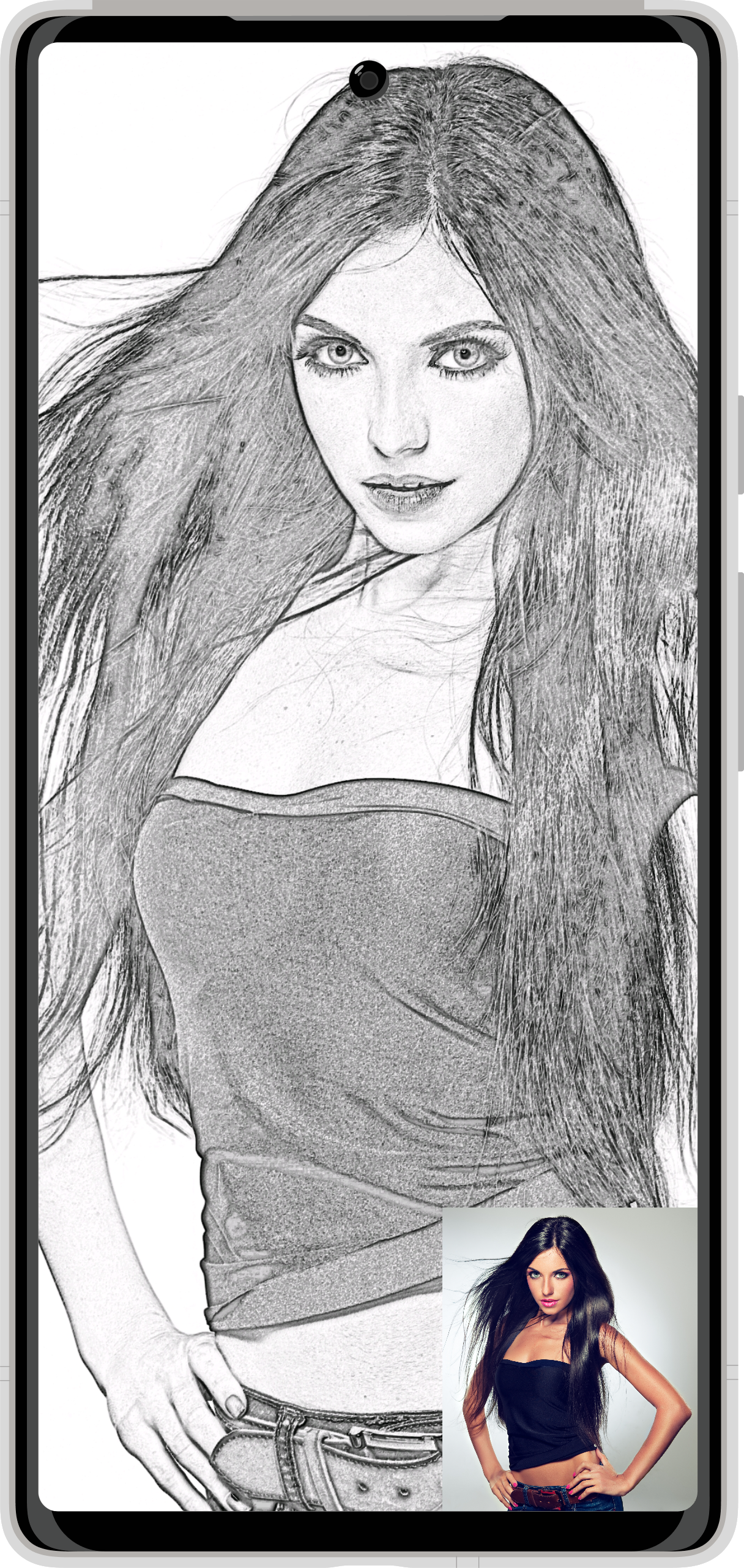 اسکرین شات 8 برنامه Pencil Sketch Photo Editor