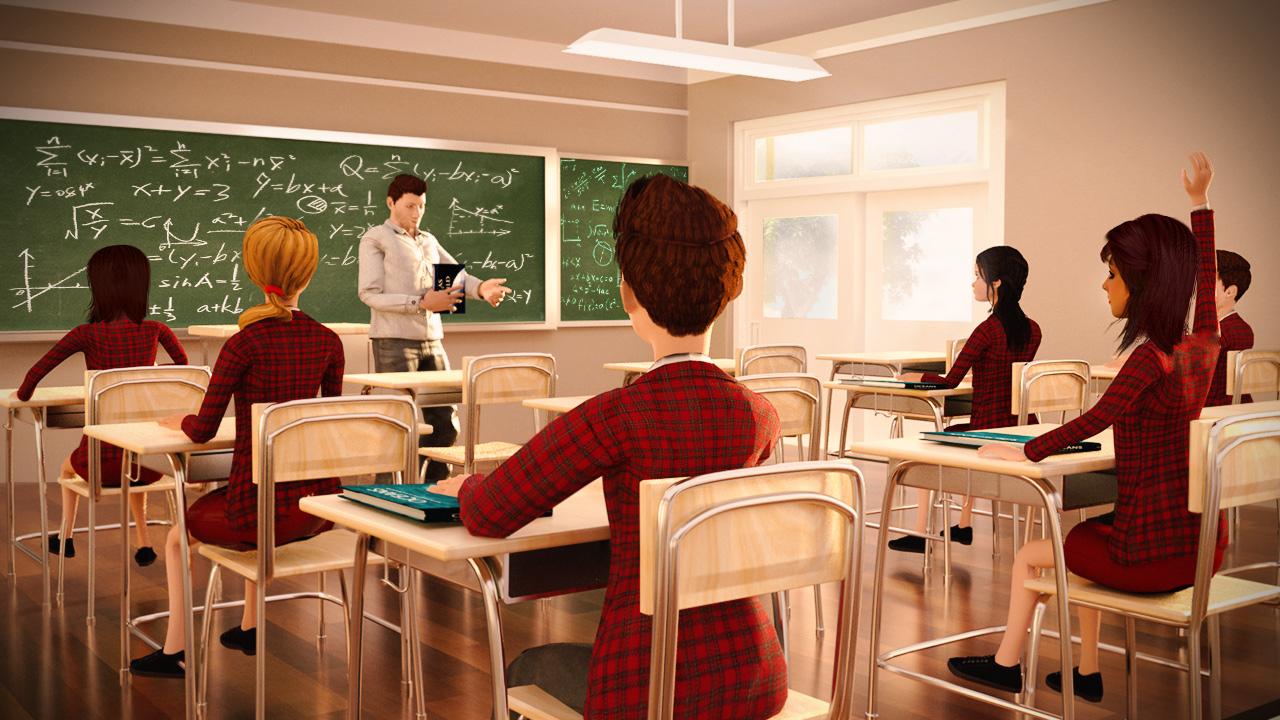 اسکرین شات 1 بازی School Life Teacher Simulator