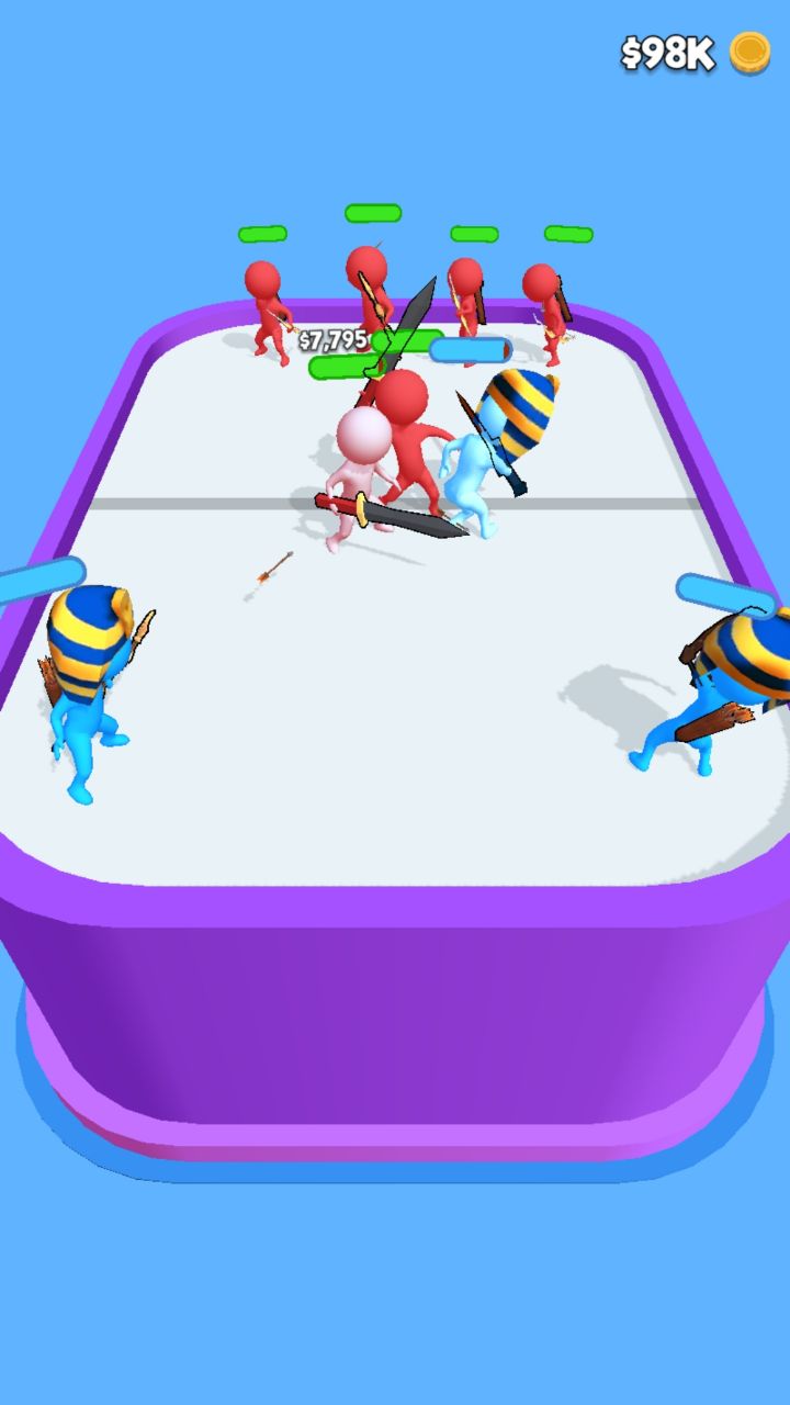 اسکرین شات 4 بازی ادمک جنگی : ادغام نبرد جنگی