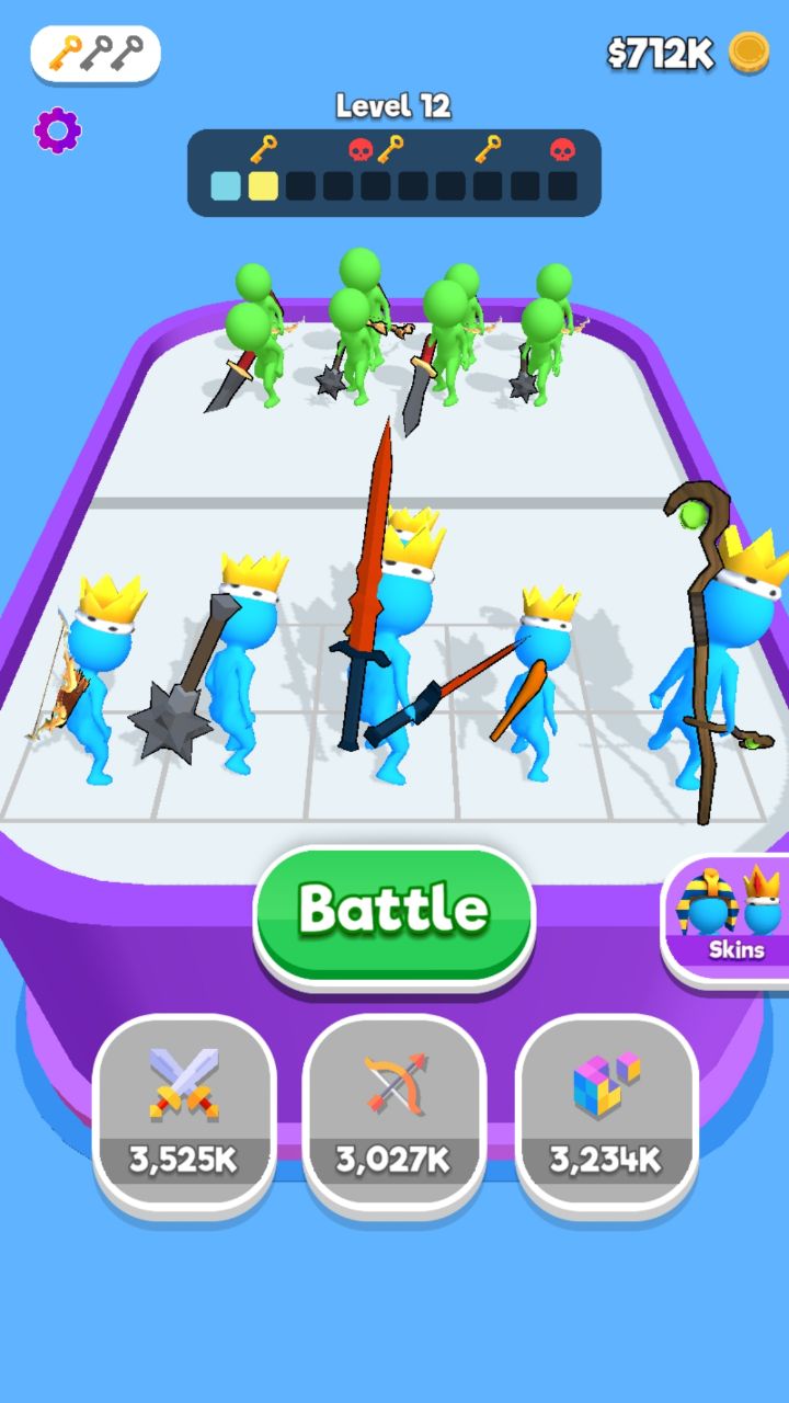 اسکرین شات 1 بازی ادمک جنگی : ادغام نبرد جنگی