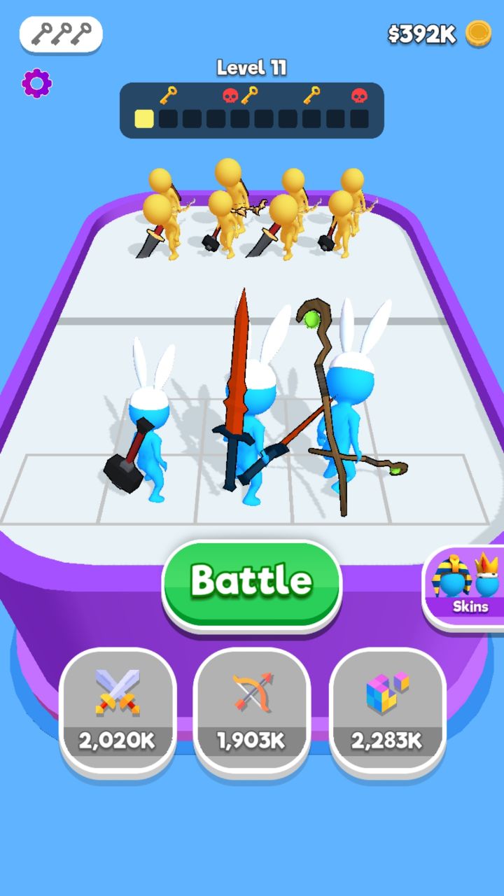 اسکرین شات 3 بازی ادمک جنگی : ادغام نبرد جنگی