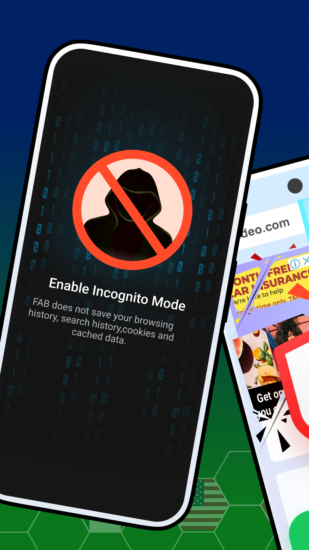 اسکرین شات 2 برنامه Free Adblocker Browser:Adblock