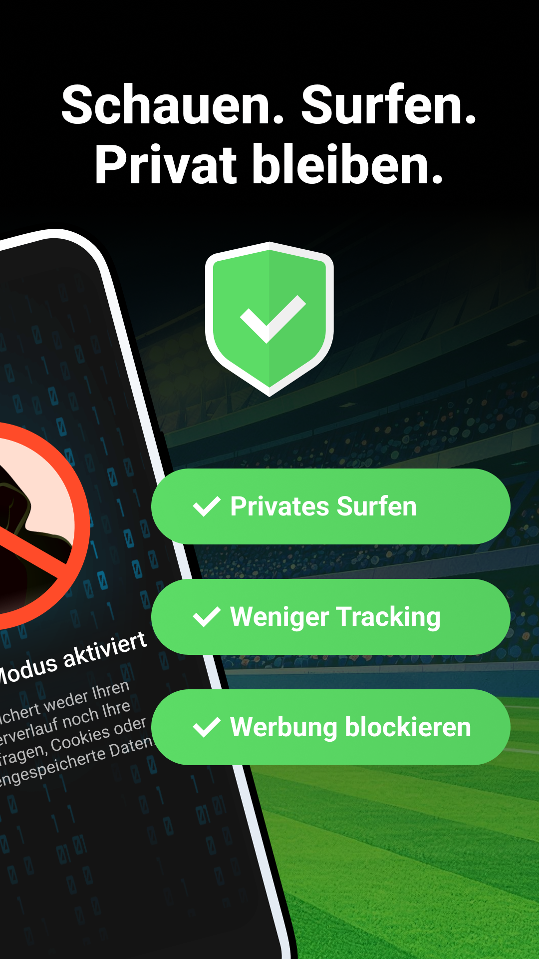 اسکرین شات 3 برنامه FREE ADBLOCKER BROWSER
