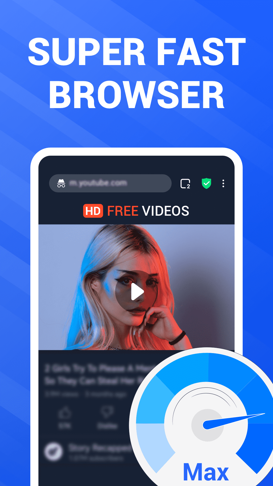 اسکرین شات 1 برنامه Power Browser: Fast & Cleaner