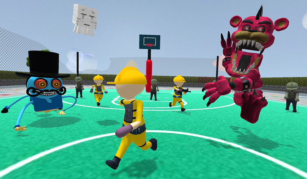 اسکرین شات 5 بازی Zombie School: Horror Monters