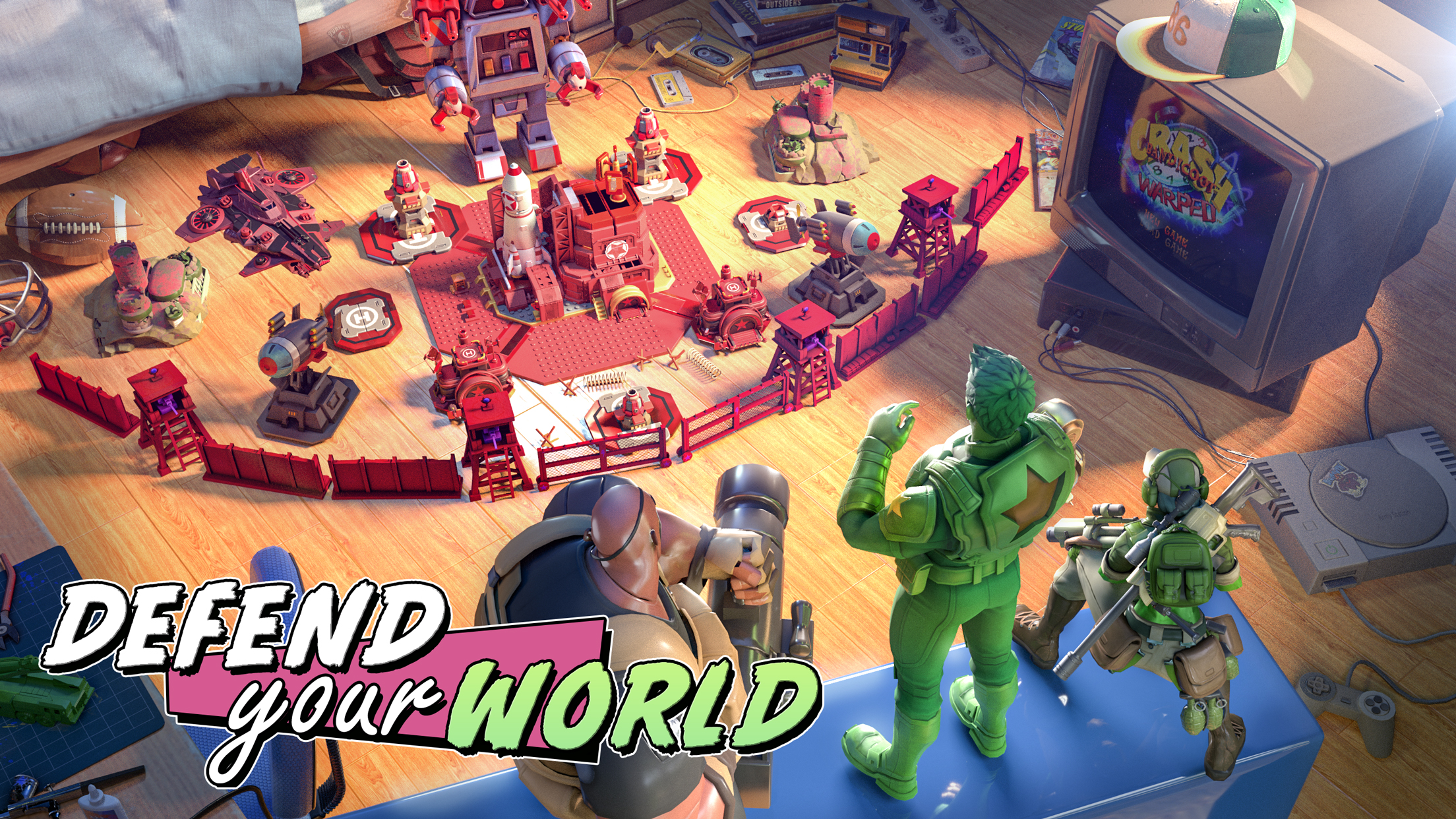 اسکرین شات 4 بازی TOY WARS