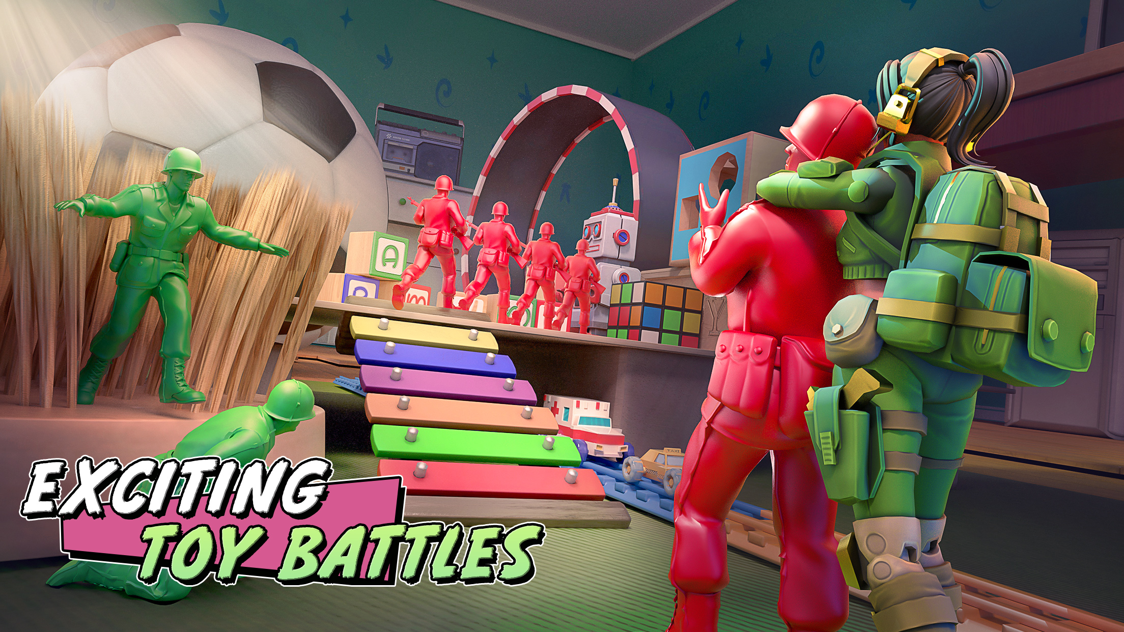 اسکرین شات 1 بازی TOY WARS