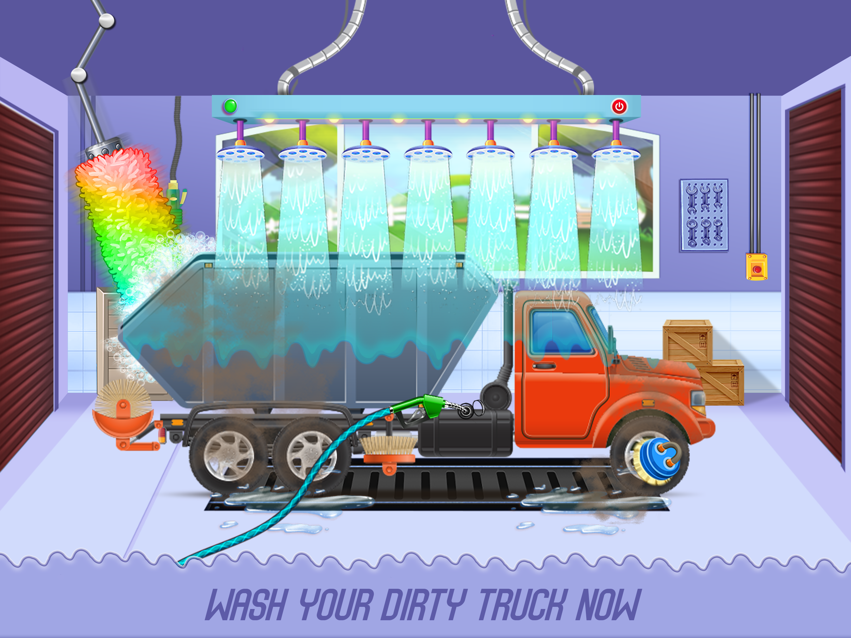 اسکرین شات 3 برنامه Truck Adventure Game: Car Wash