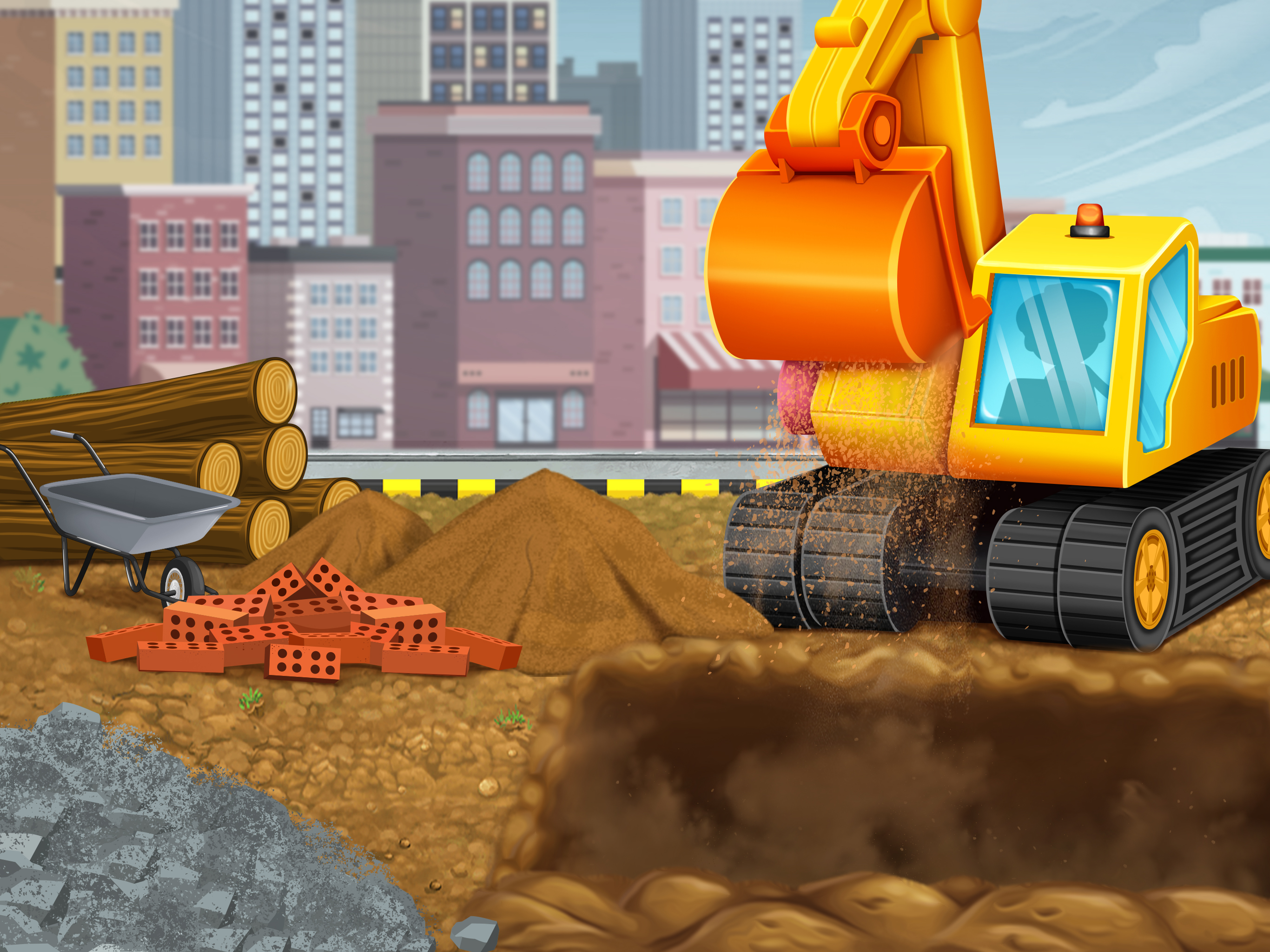 اسکرین شات 2 بازی Construction Games Build House