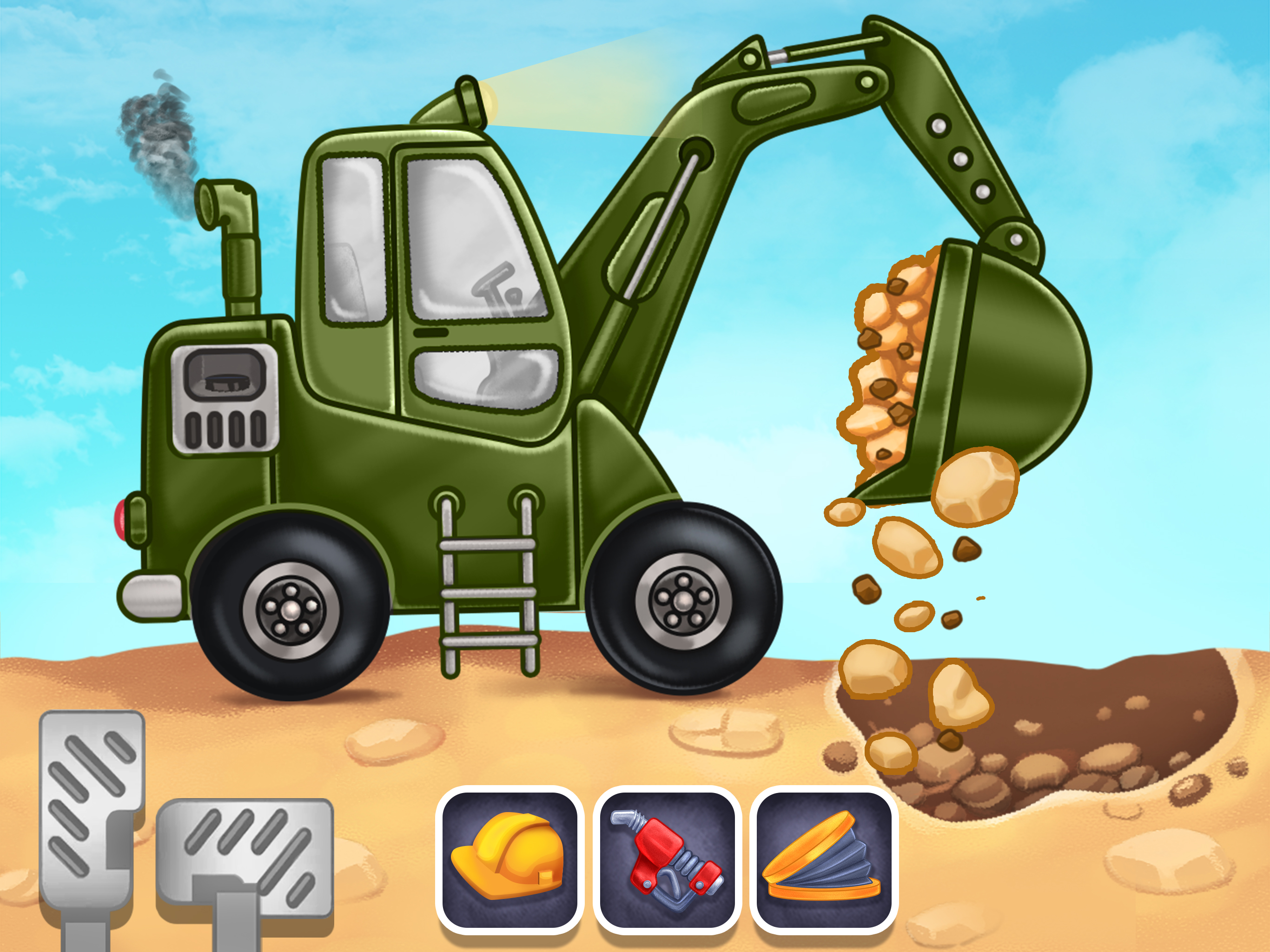 اسکرین شات 1 بازی City Construction: Truck Games