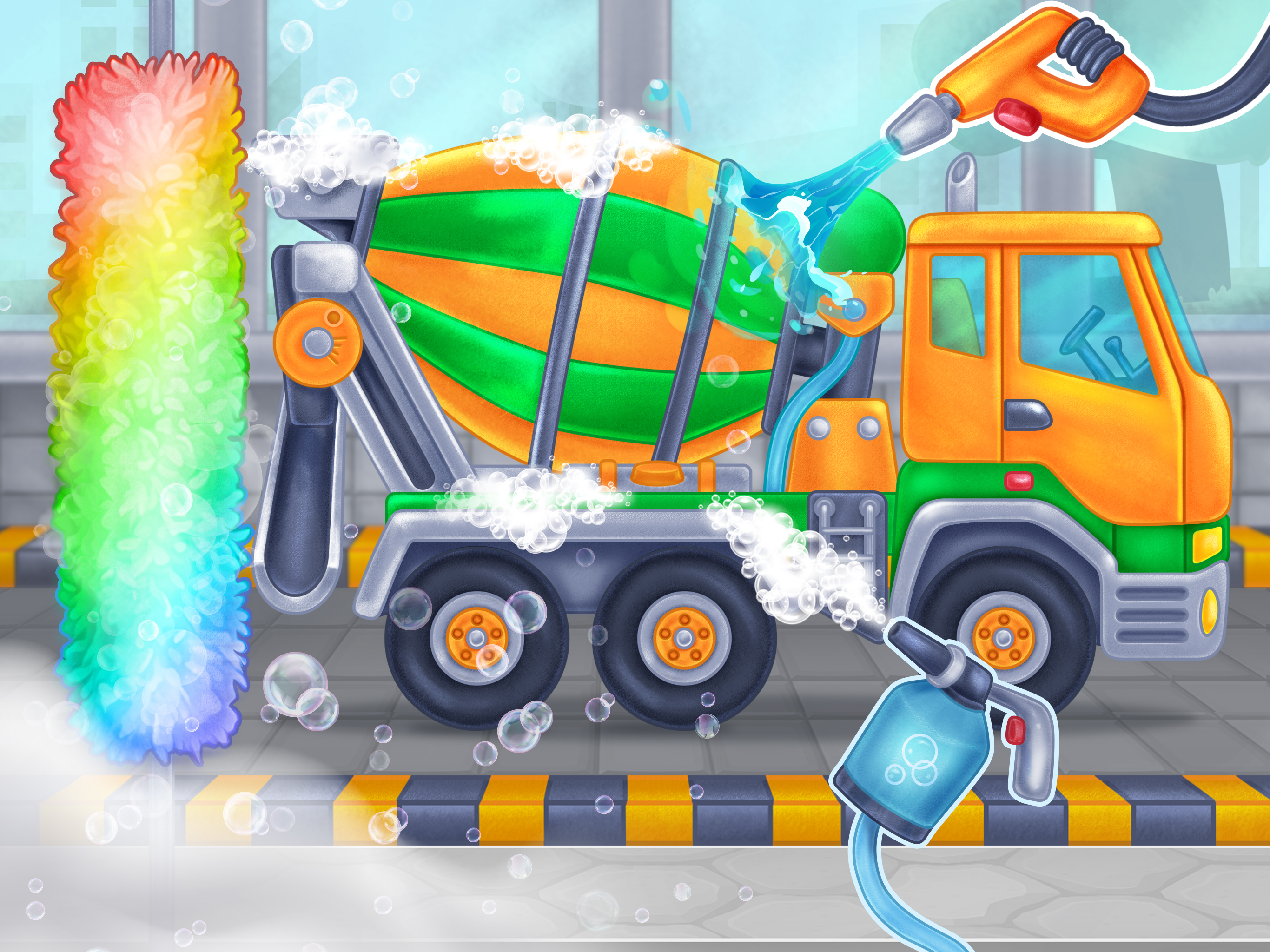 اسکرین شات 3 بازی City Construction: Truck Games