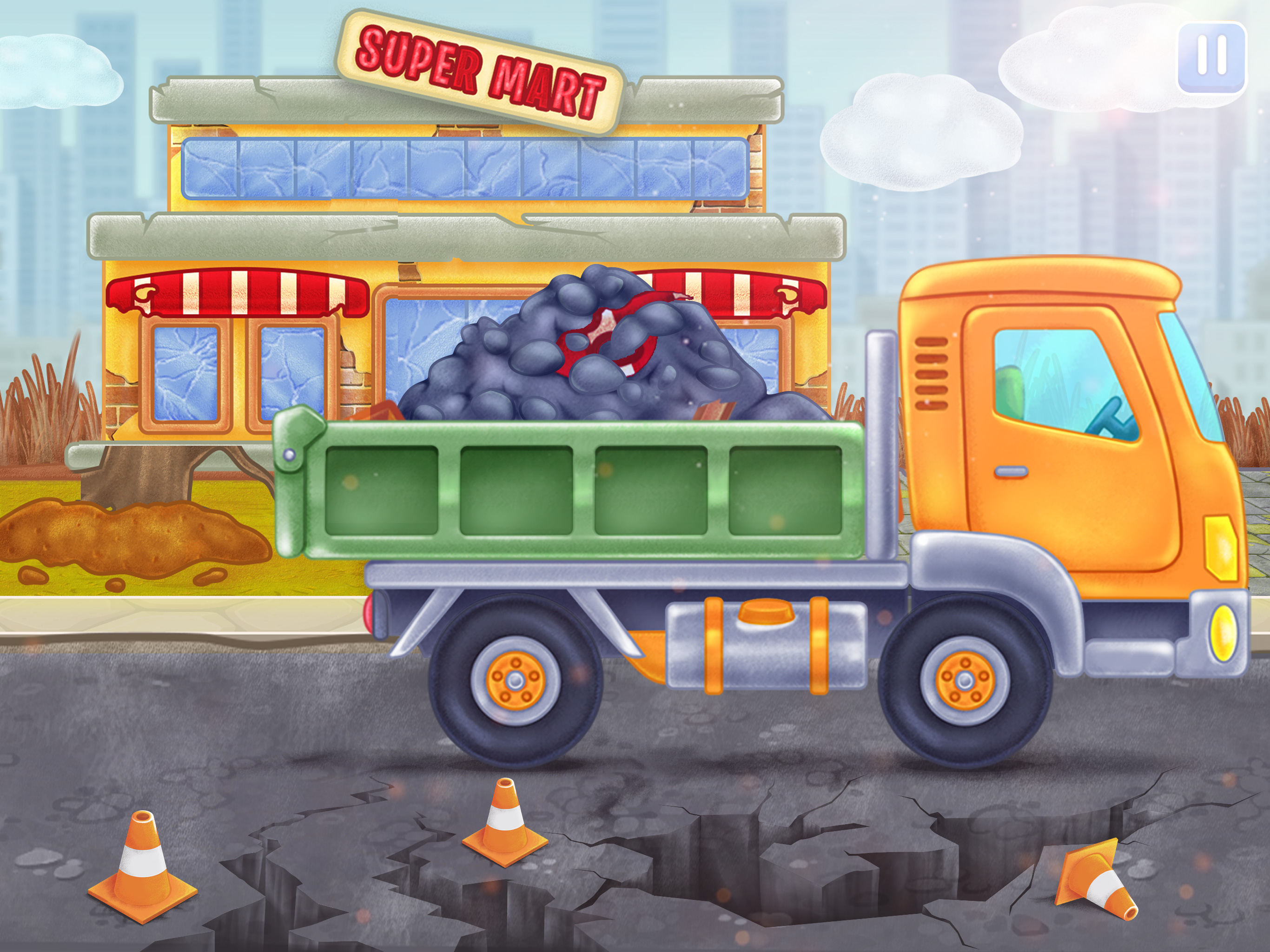 اسکرین شات 8 بازی City Construction: Truck Games