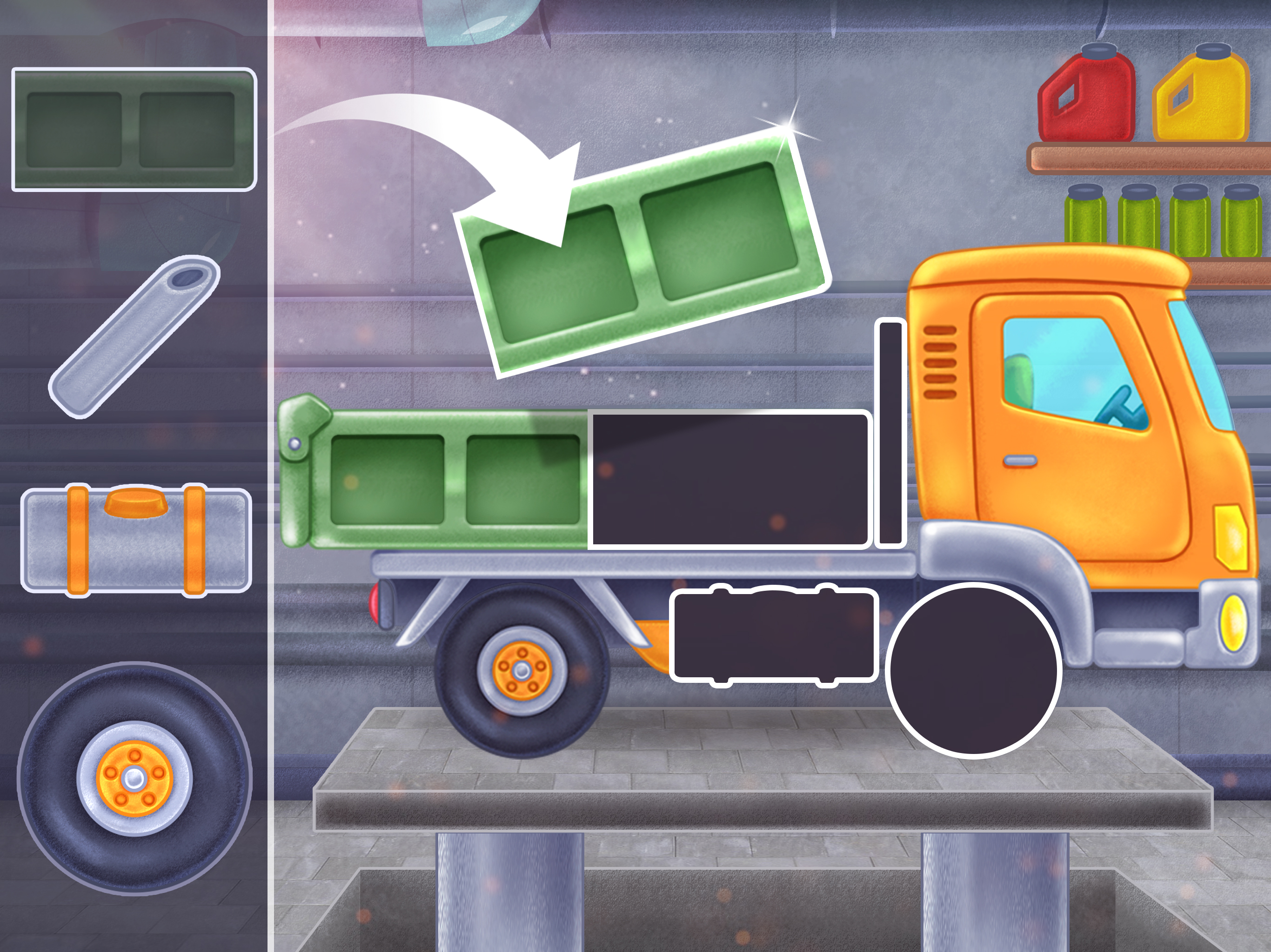 اسکرین شات 2 بازی City Construction: Truck Games