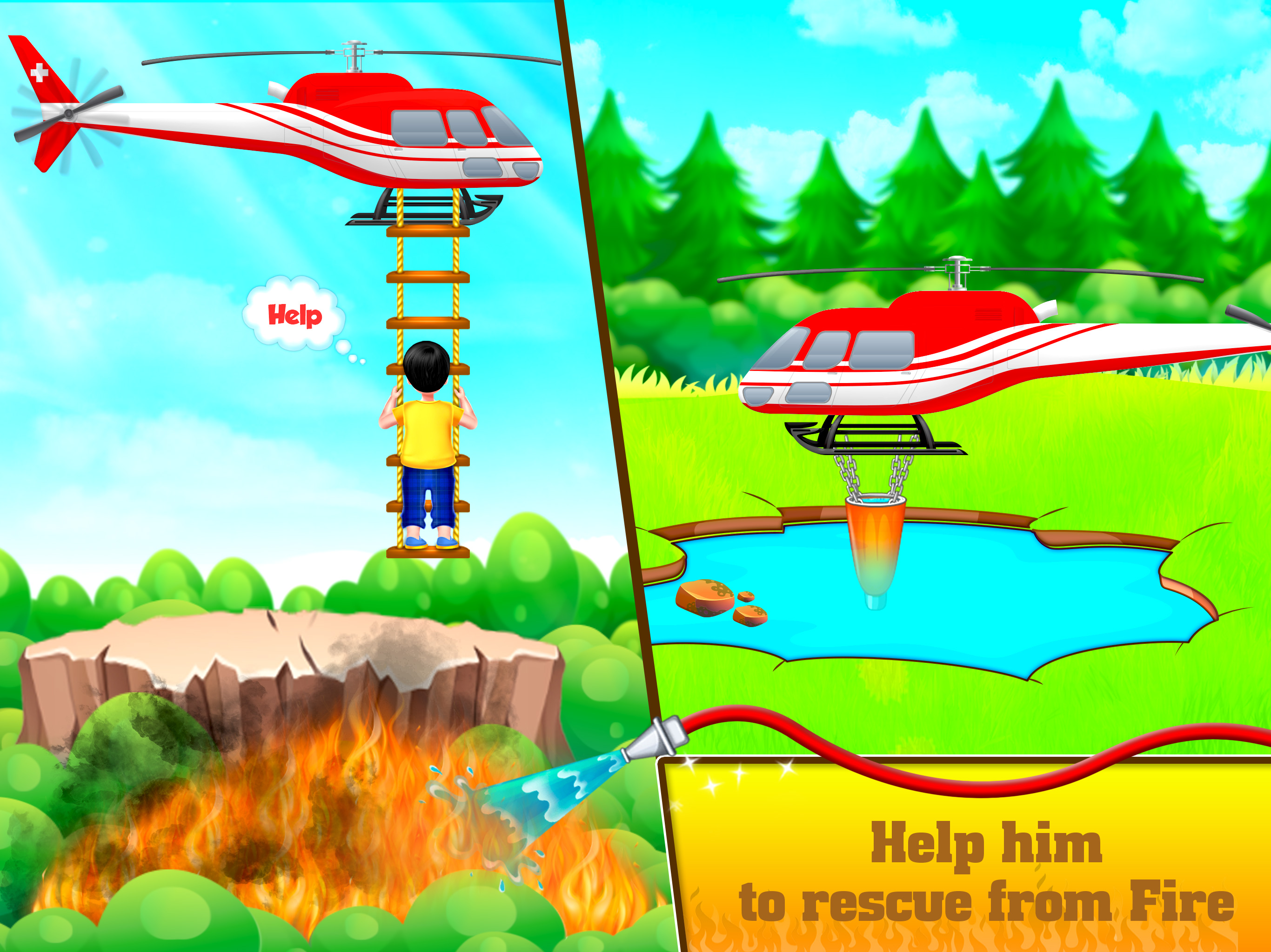 اسکرین شات 7 بازی Firefighter Rescue Fire Truck