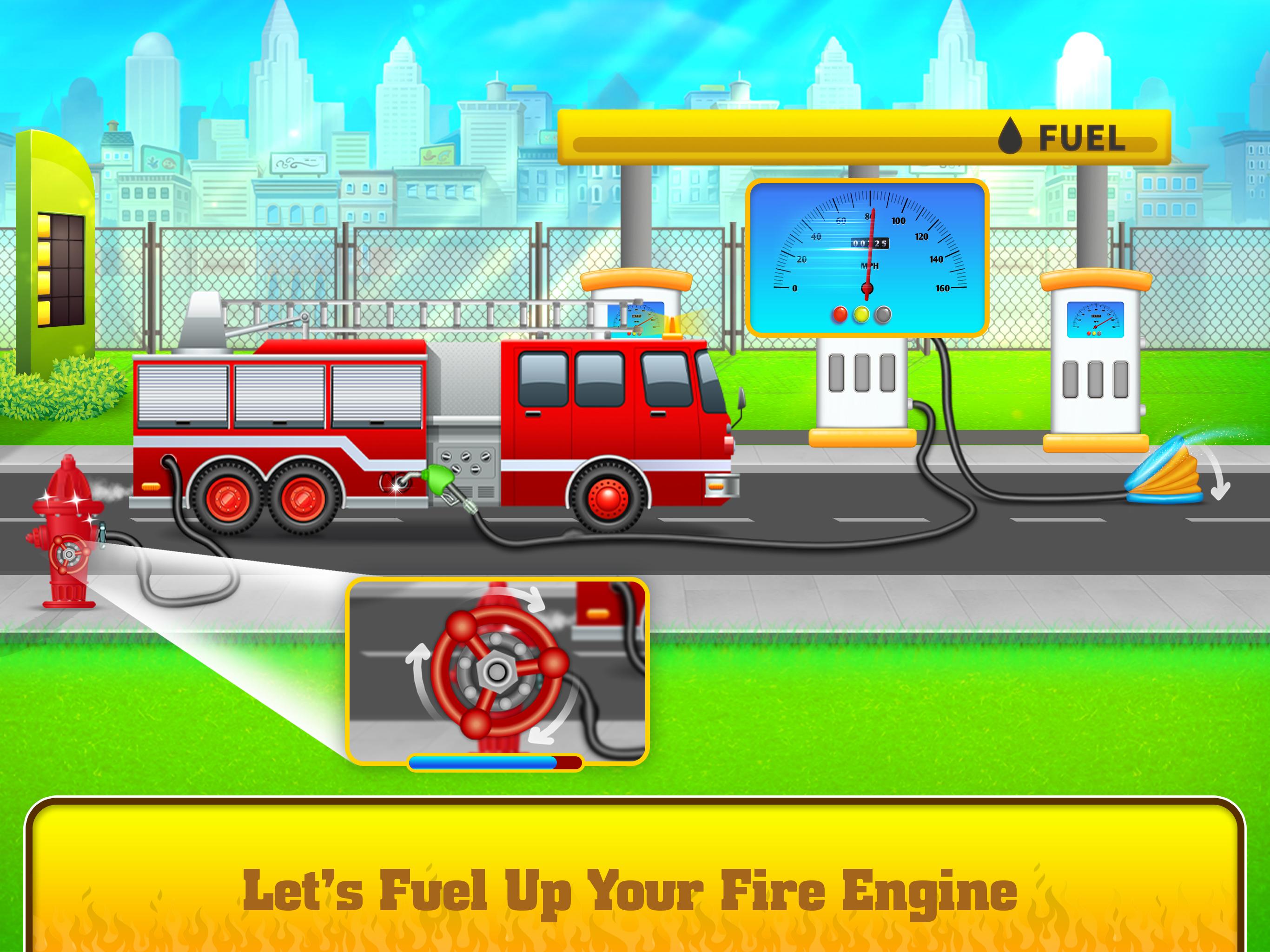 اسکرین شات 6 بازی Firefighter Rescue Fire Truck