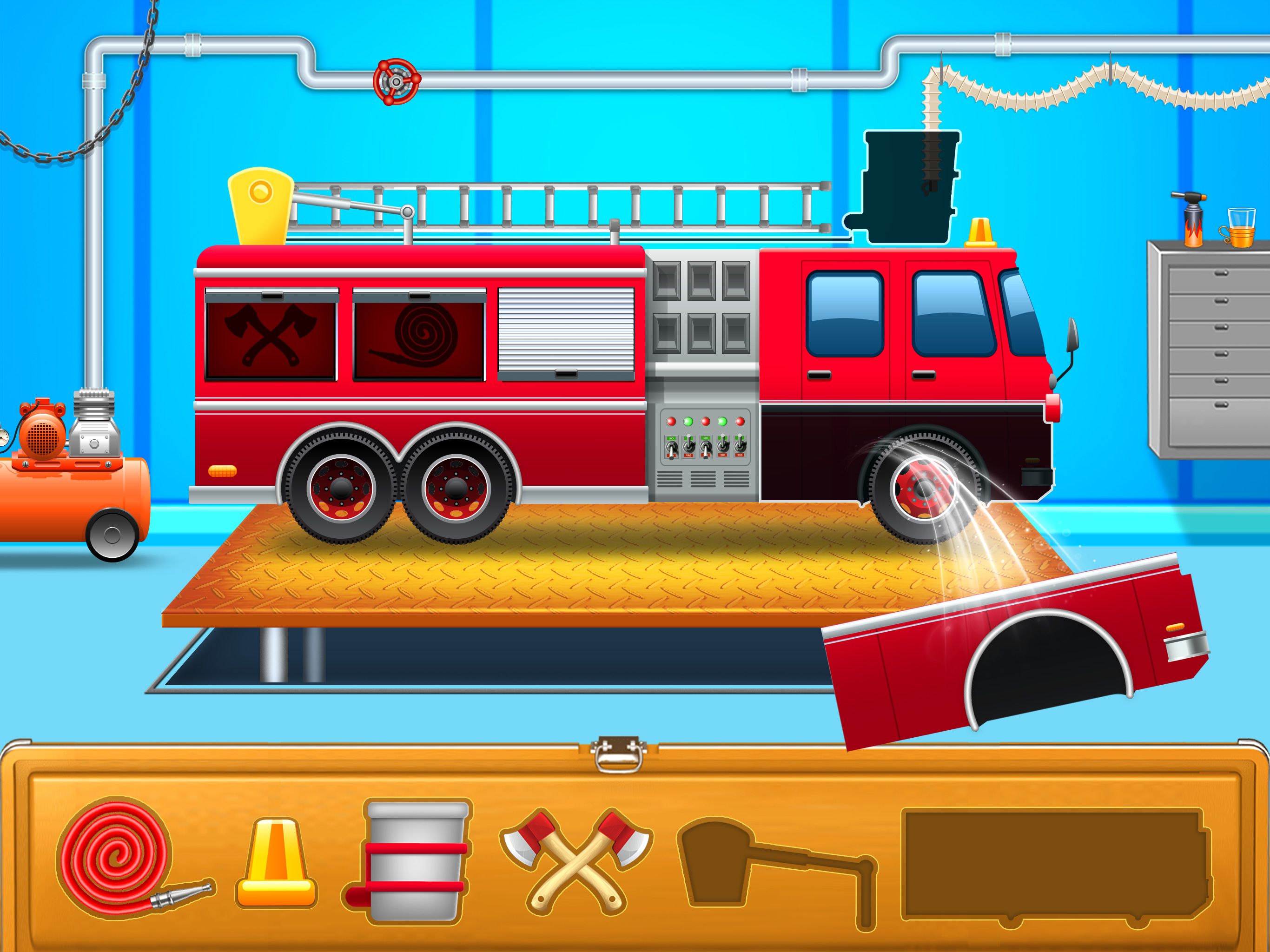 اسکرین شات 4 بازی Firefighter Rescue Fire Truck