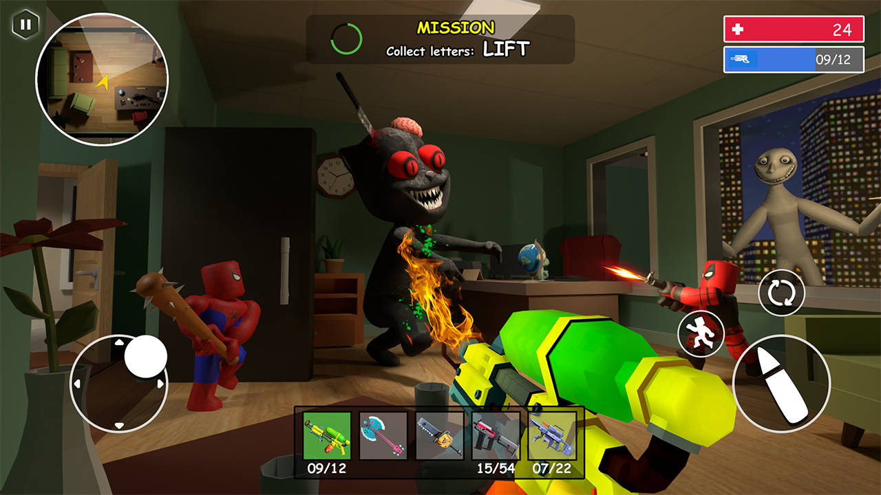 اسکرین شات 8 بازی Scary Elevator: Juan Survival