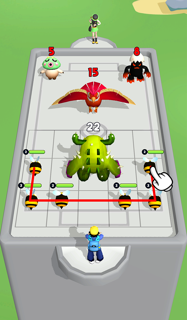 اسکرین شات 2 بازی Merge Master: Poketmon Fusion